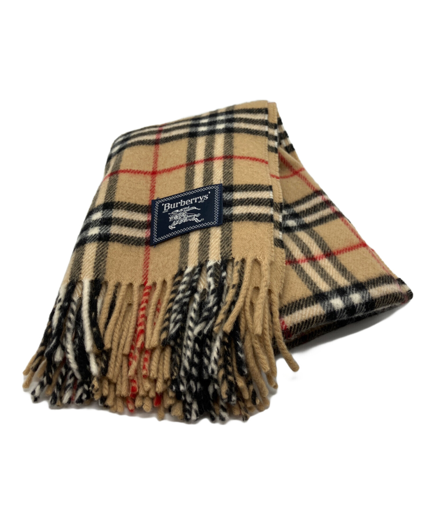 中古・古着通販】Burberry's (バーバリー) マフラー ブラウン