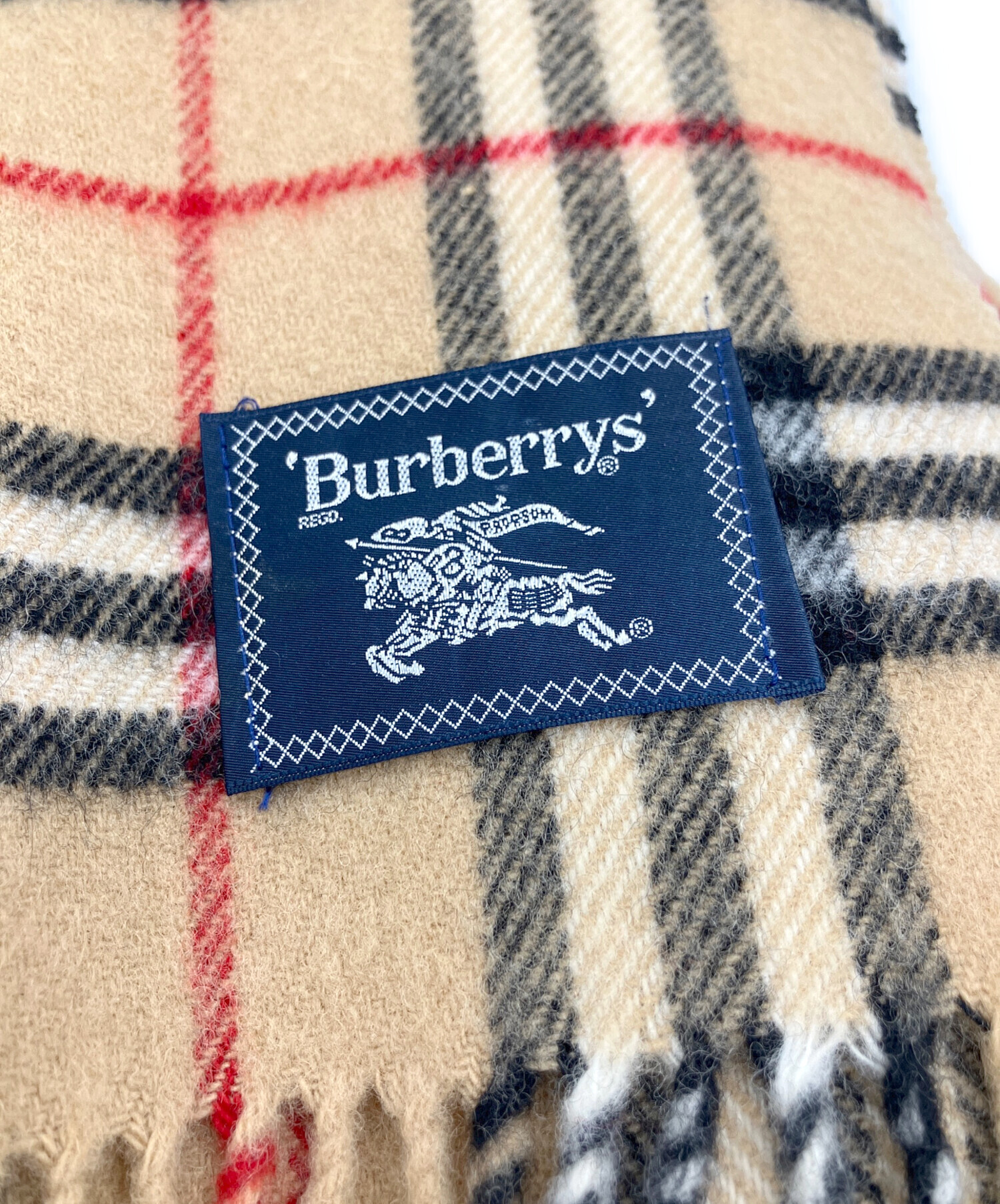 中古・古着通販】Burberry's (バーバリー) マフラー ブラウン