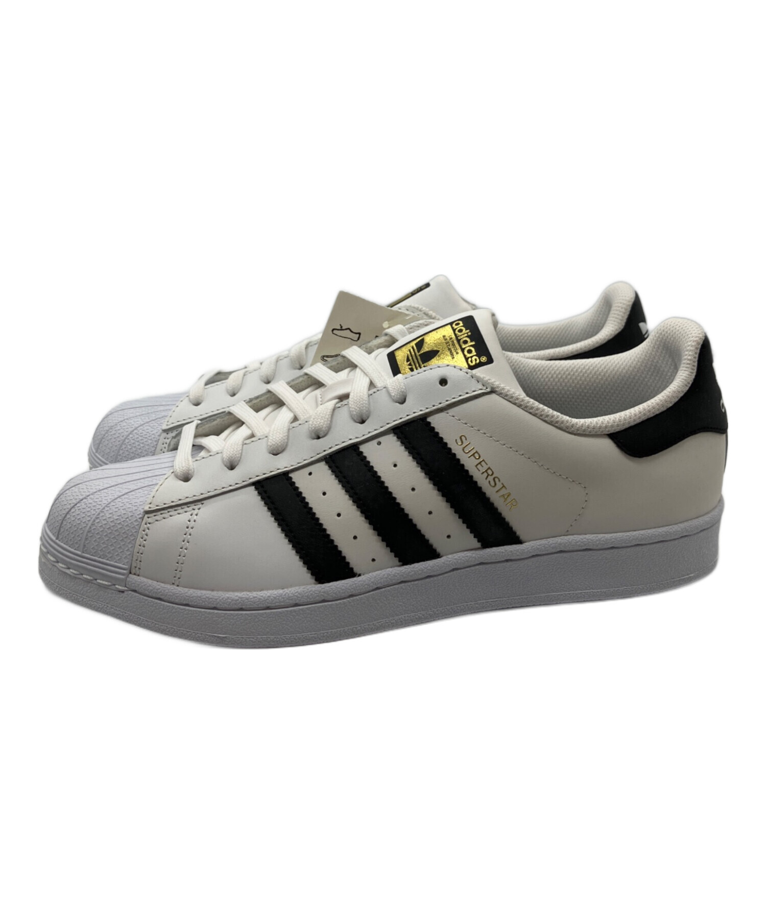 中古・古着通販】adidas (アディダス) SUPERSTAR ホワイト×ブラック