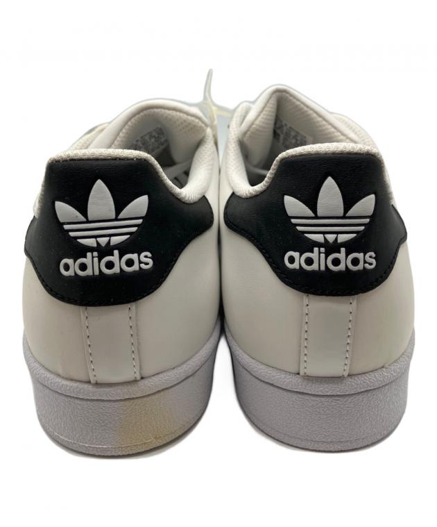 中古・古着通販】adidas (アディダス) SUPERSTAR ホワイト×ブラック