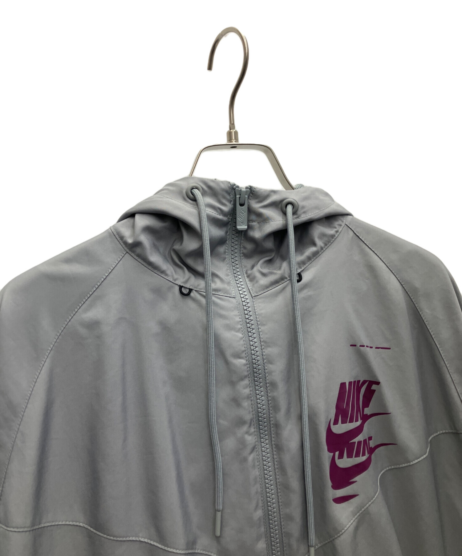 中古・古着通販】NIKE (ナイキ) ウインドブレーカー グレー サイズ:XL