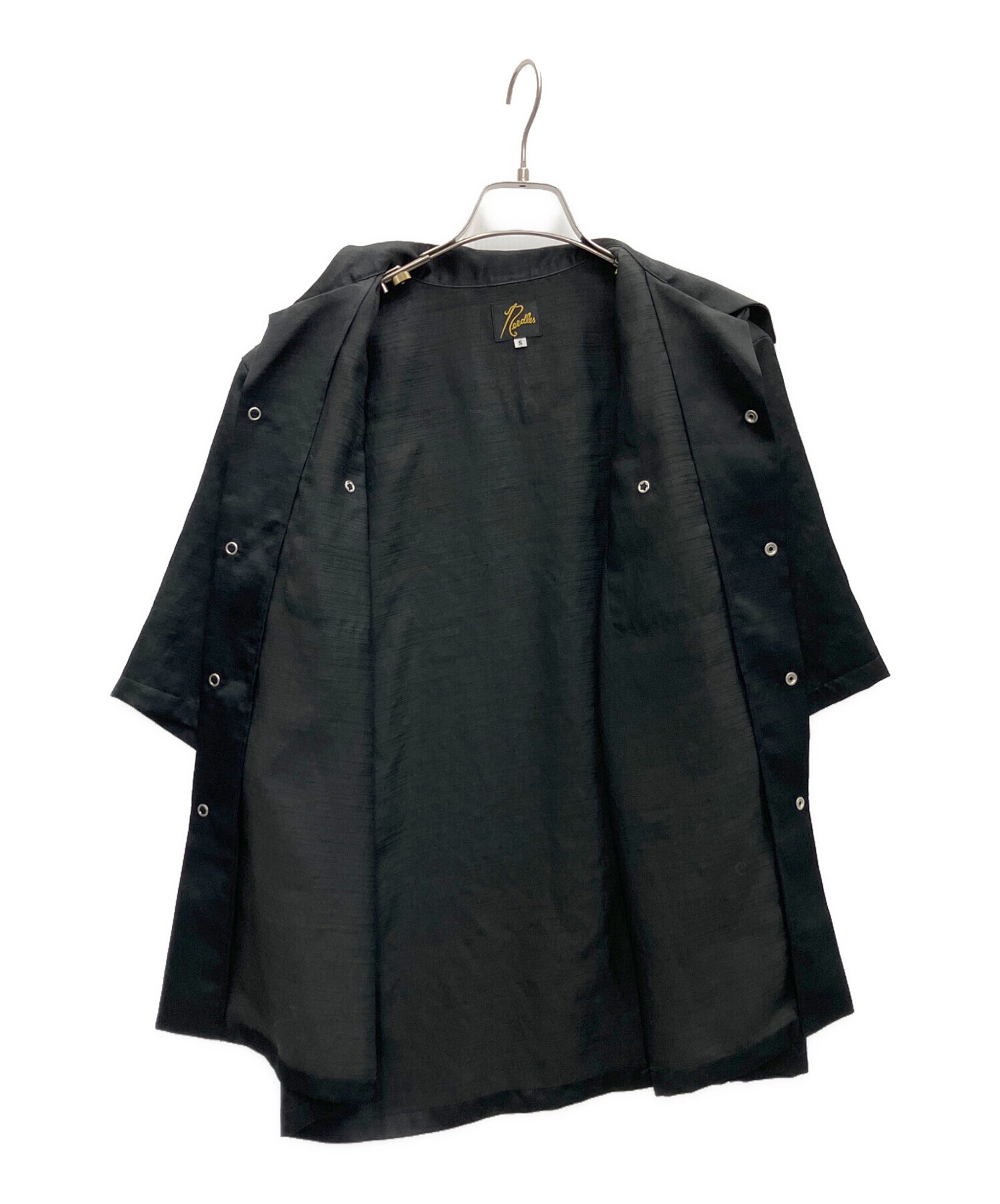 中古・古着通販】Needles (ニードルズ) 半袖シャツ ブラック サイズ:S