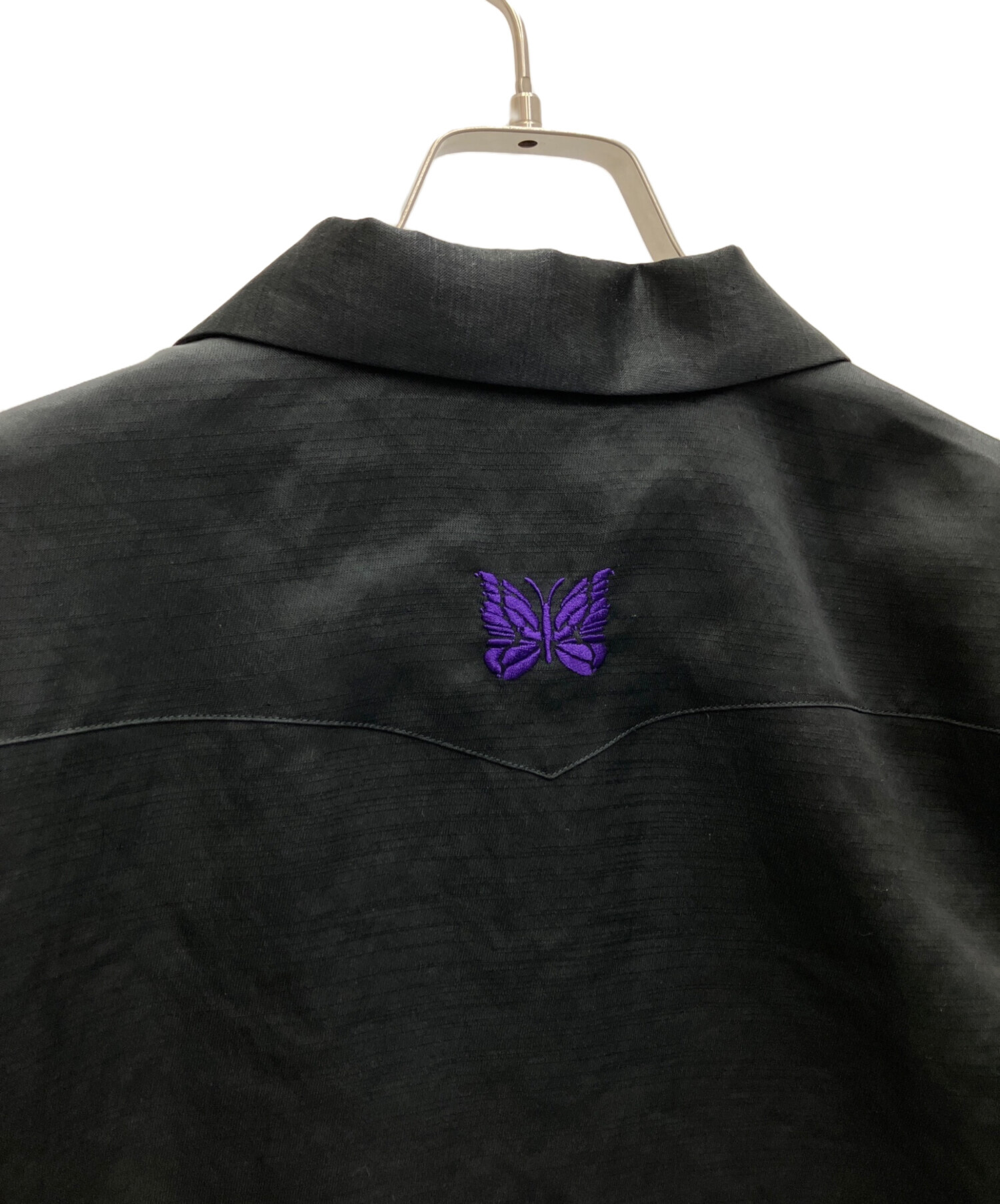 中古・古着通販】Needles (ニードルズ) 半袖シャツ ブラック サイズ:S