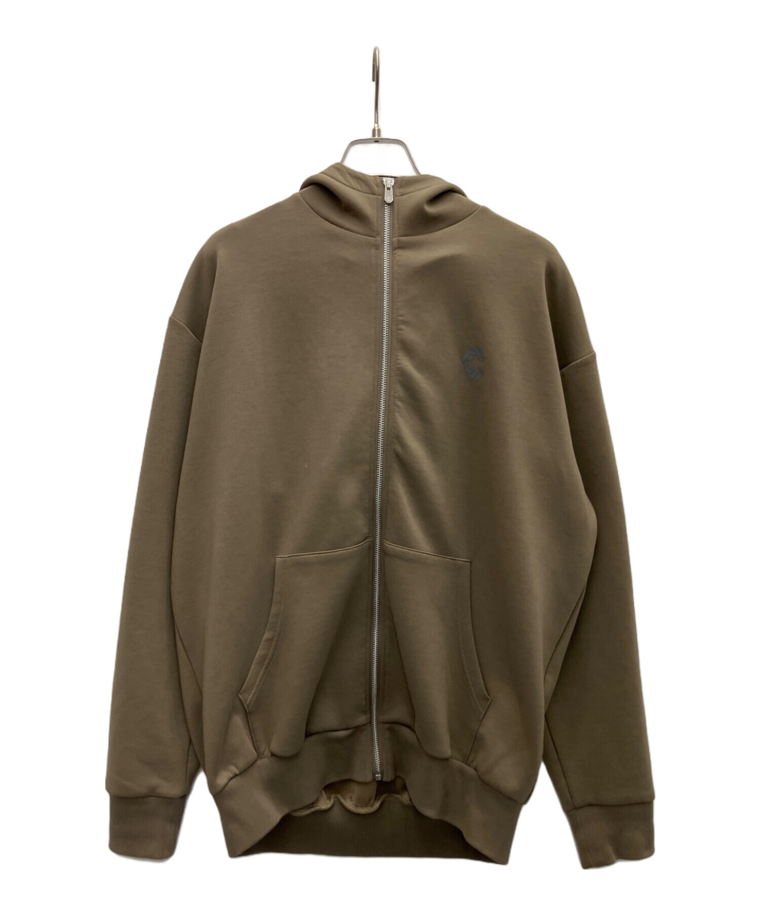 中古・古着通販】CRONOS (クロノス) ジップパーカー ベージュ サイズ:S