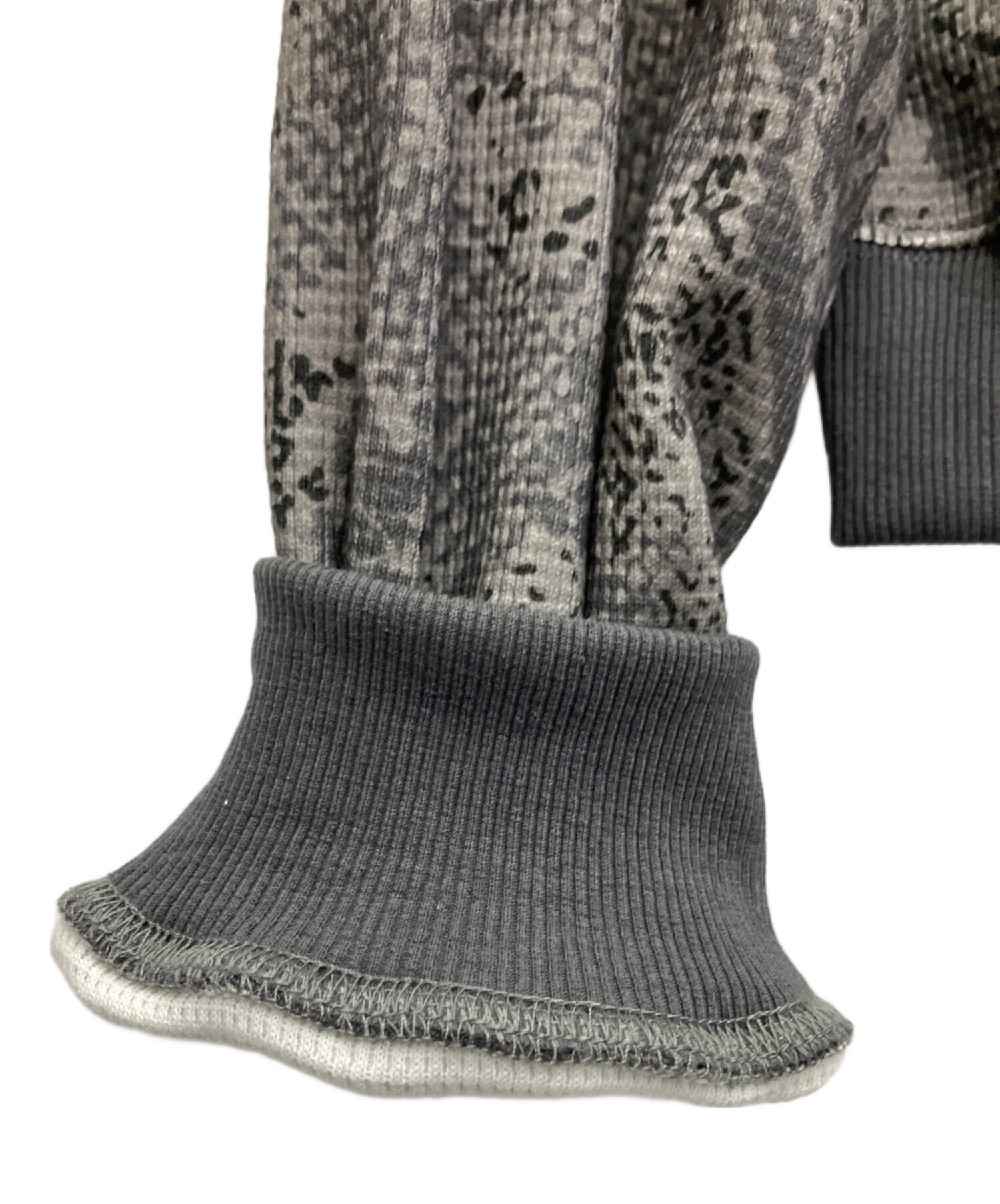 中古・古着通販】9090 (9090) ジップパーカー グレー サイズ:L