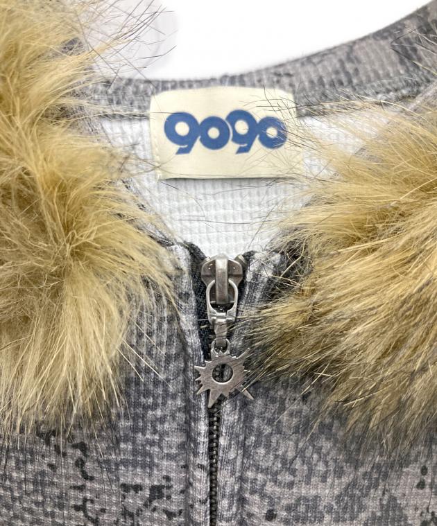 中古・古着通販】9090 (9090) ジップパーカー グレー サイズ:L