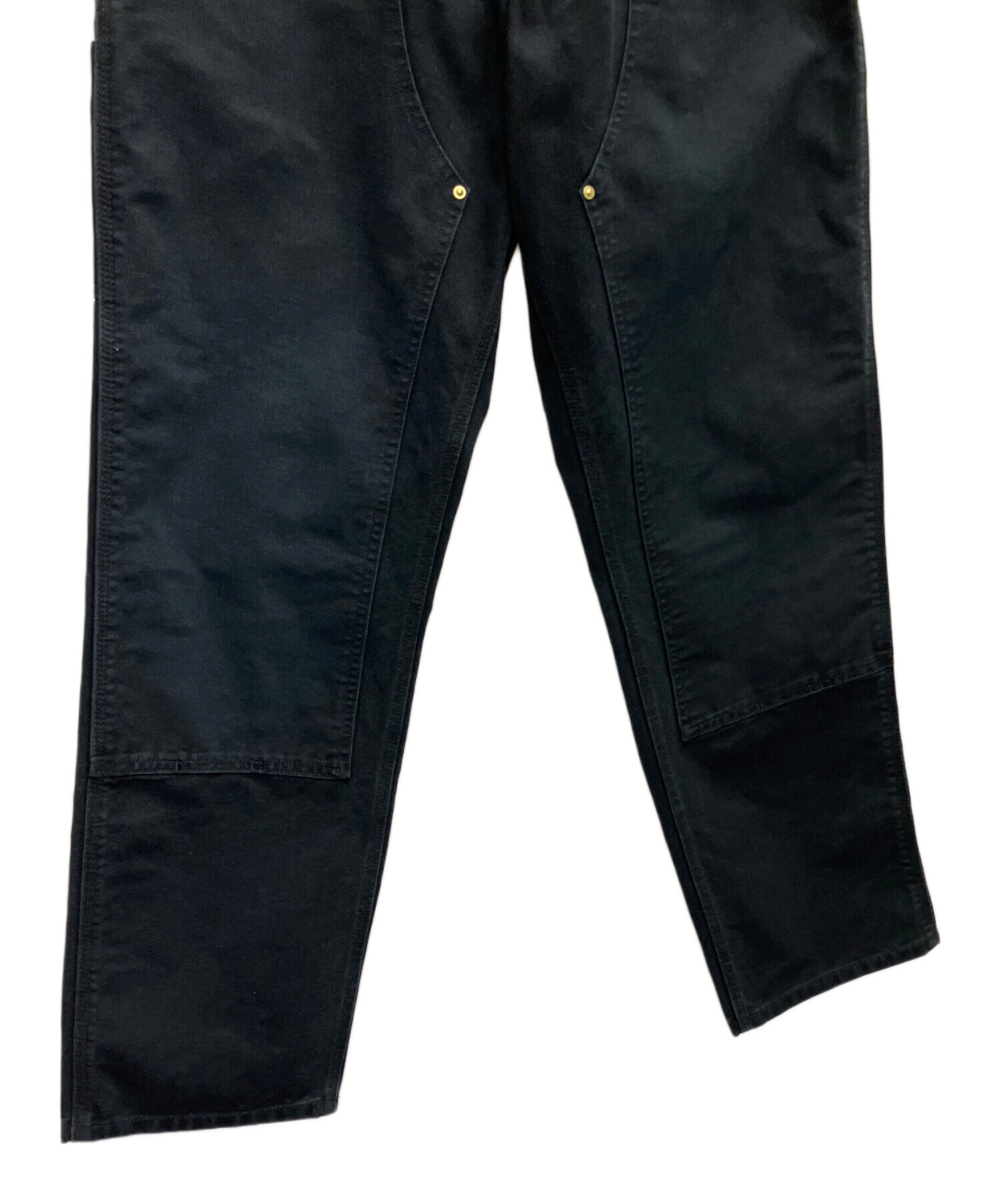 USED Carhartt ダブルニー　ブラック 中古・古着通販】CarHartt (カーハート) DOUBLE KNEE PANT /ダブルニー