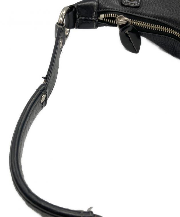中古・古着通販】COACH (コーチ) ワンショルダーバッグ ブラック