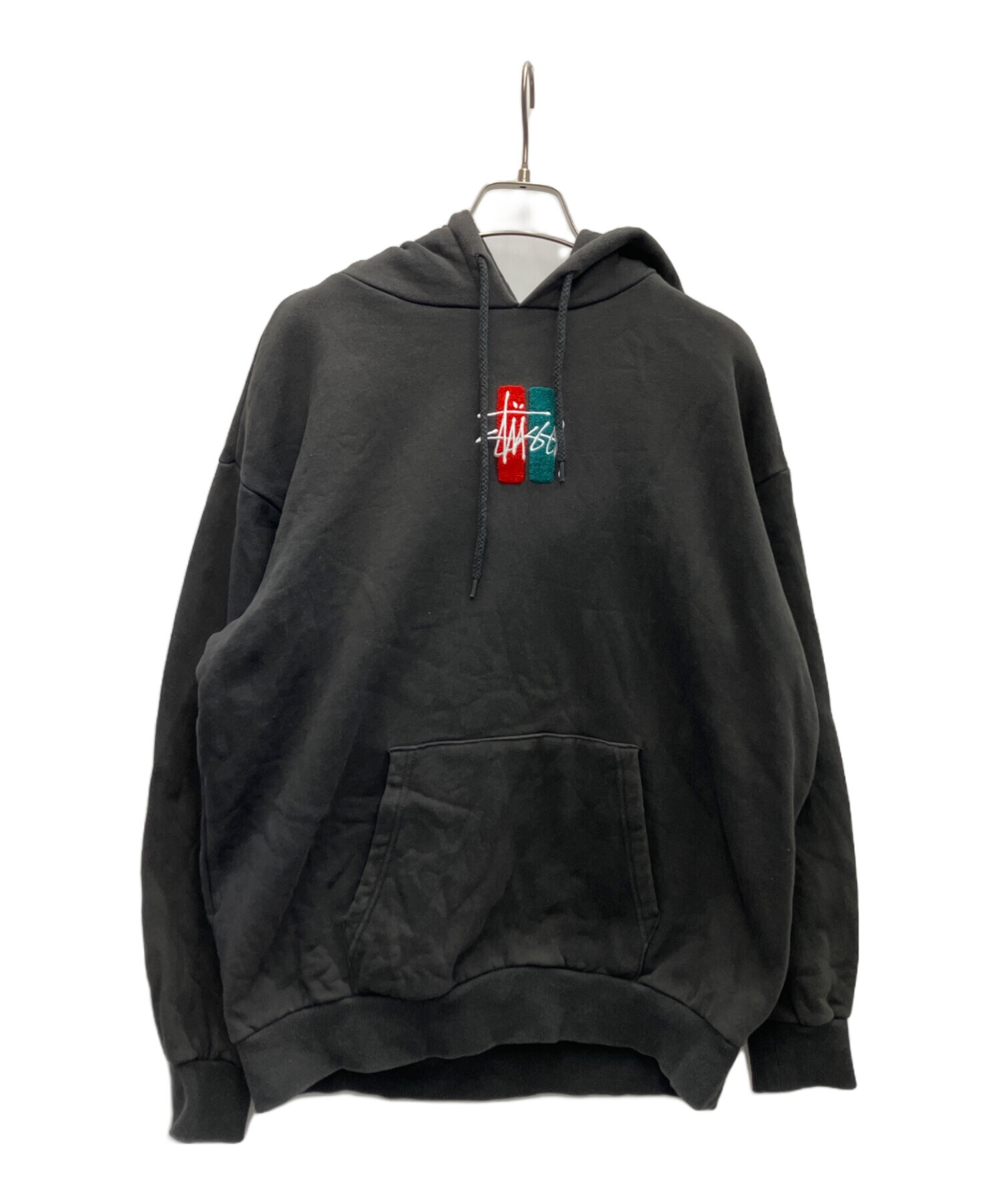 中古・古着通販】stussy (ステューシー) プルオーバーパーカー 