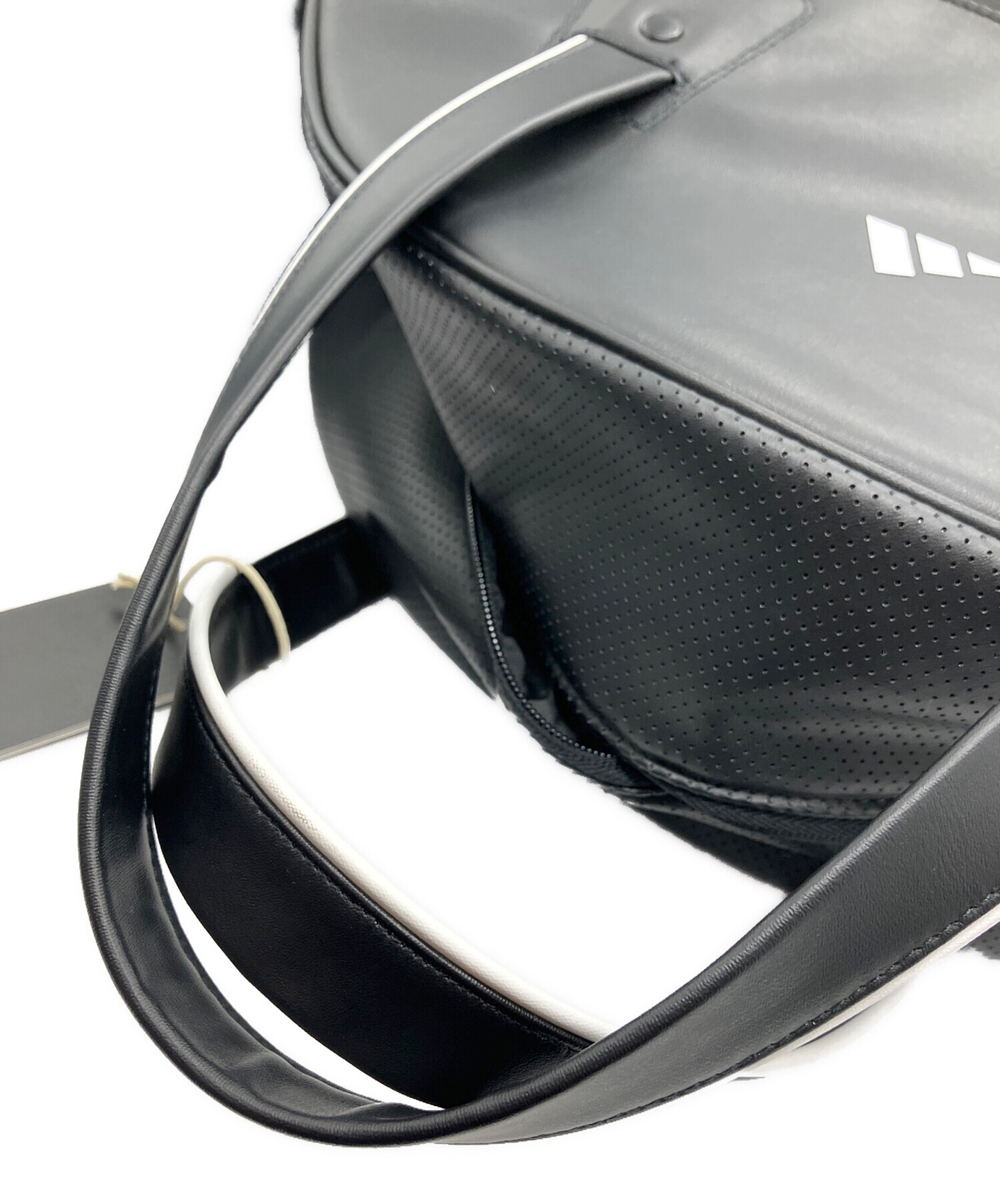 中古・古着通販】adidas (アディダス) ゴルフバッグ ホワイト×ブラック