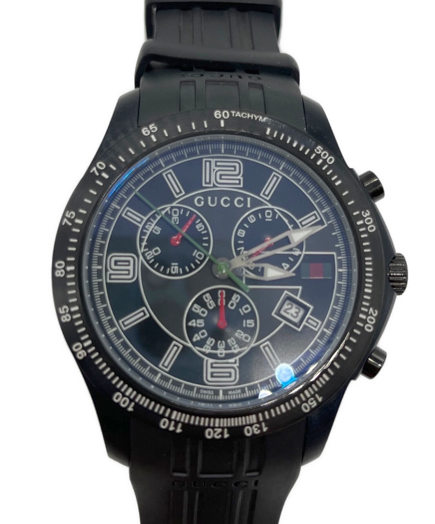中古・古着通販】GUCCI (グッチ) リストウォッチ ブラック｜ブランド