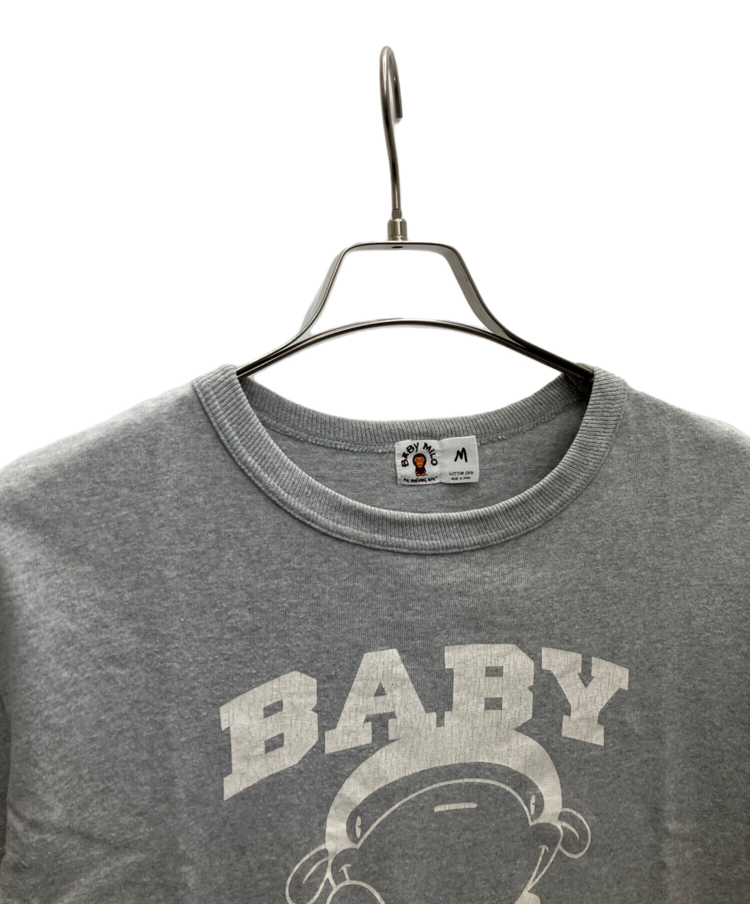 【新品】Tシャツ　baby milo Mサイズ　グレー BABY MILO TEE | bape.com
