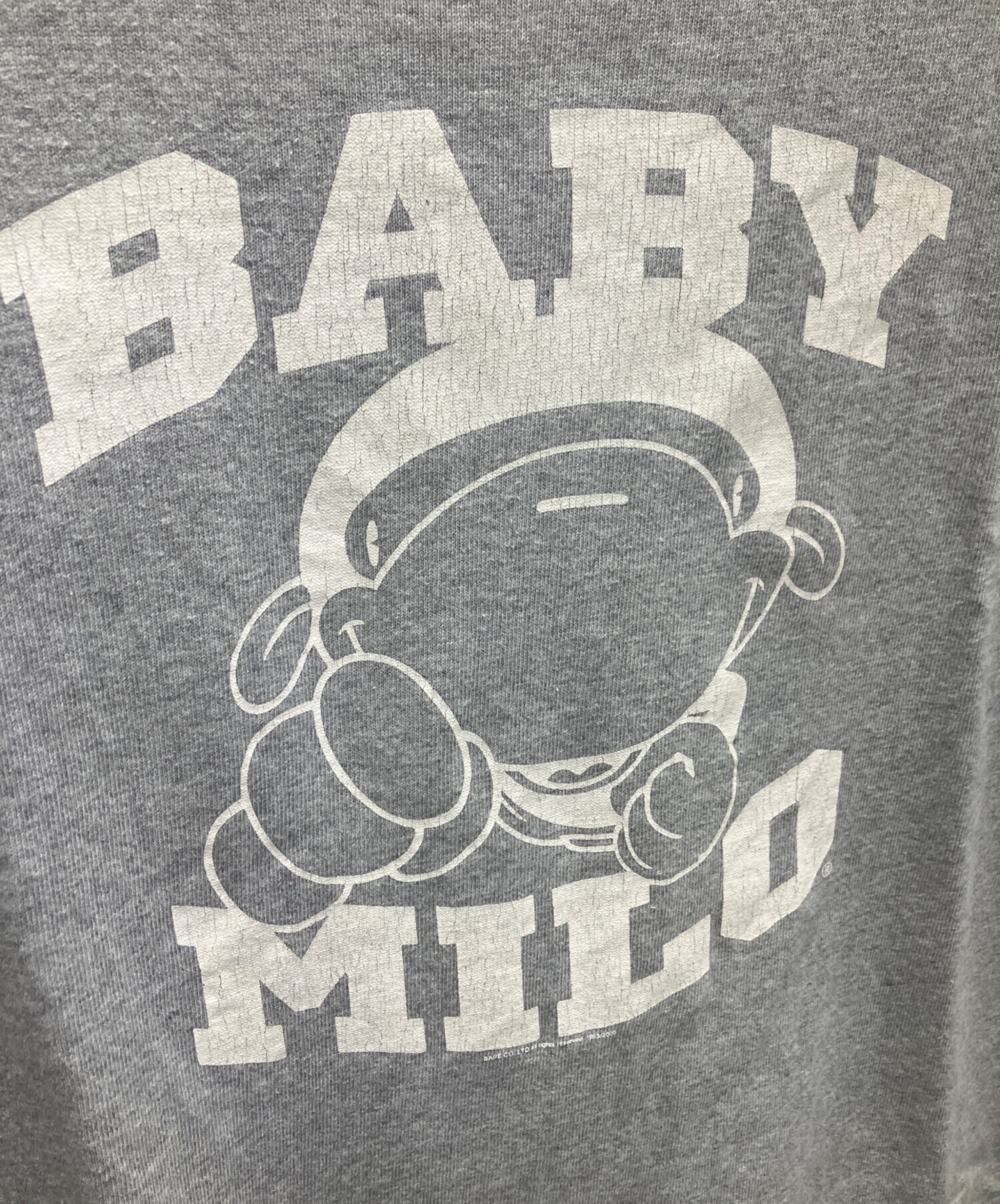 中古・古着通販】BABY MiLO (ベビーマイロ) 半袖Tシャツ ライトグレー
