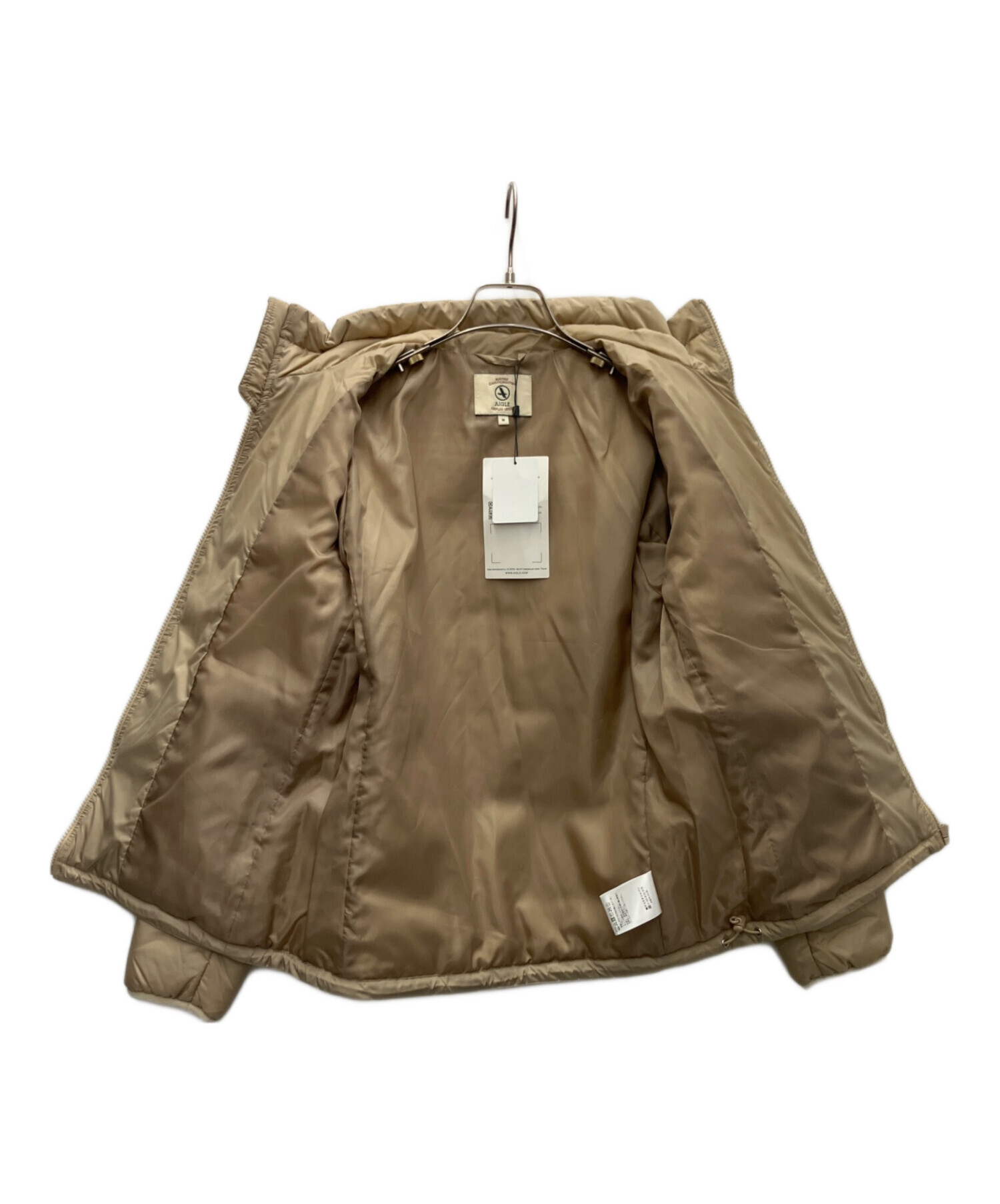 中古・古着通販】AIGLE (エーグル) ダウンジャケット ベージュ サイズ