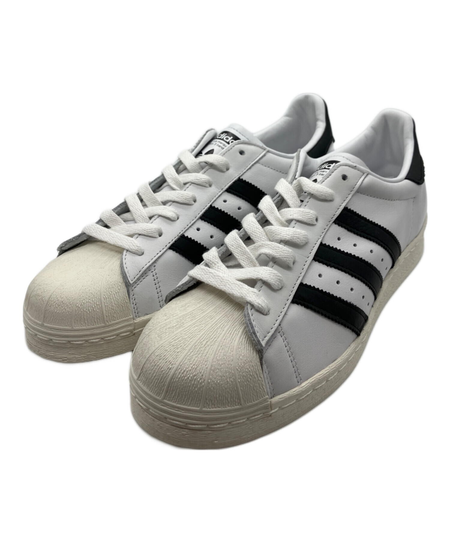 中古・古着通販】adidas (アディダス) Superstar 82 ホワイト×ブラック 