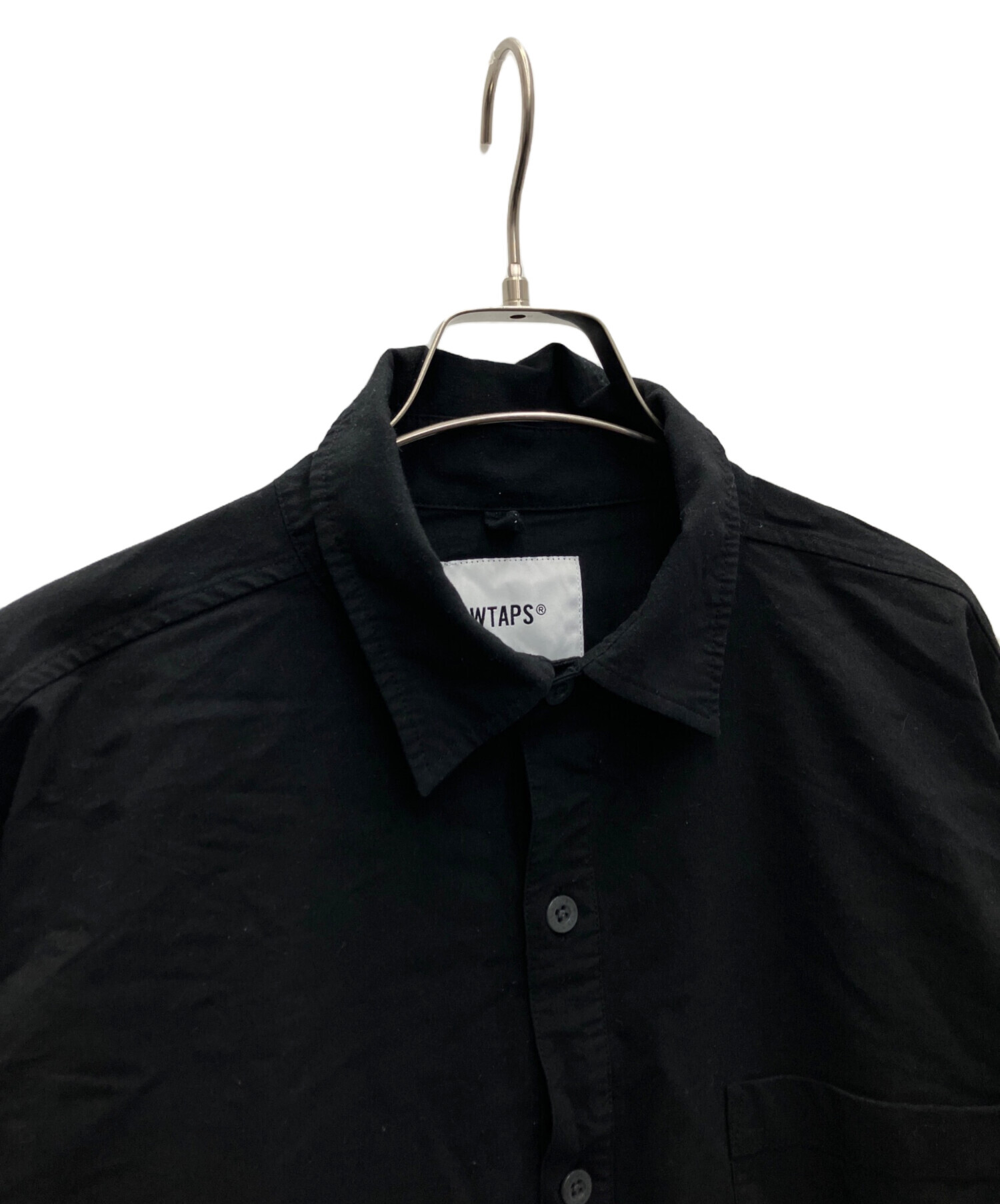 中古・古着通販】WTAPS (ダブルタップス) 長袖シャツ インディゴ 中古・古着通販】WTAPS (ダブルタップス) 長袖シャツ インディゴ