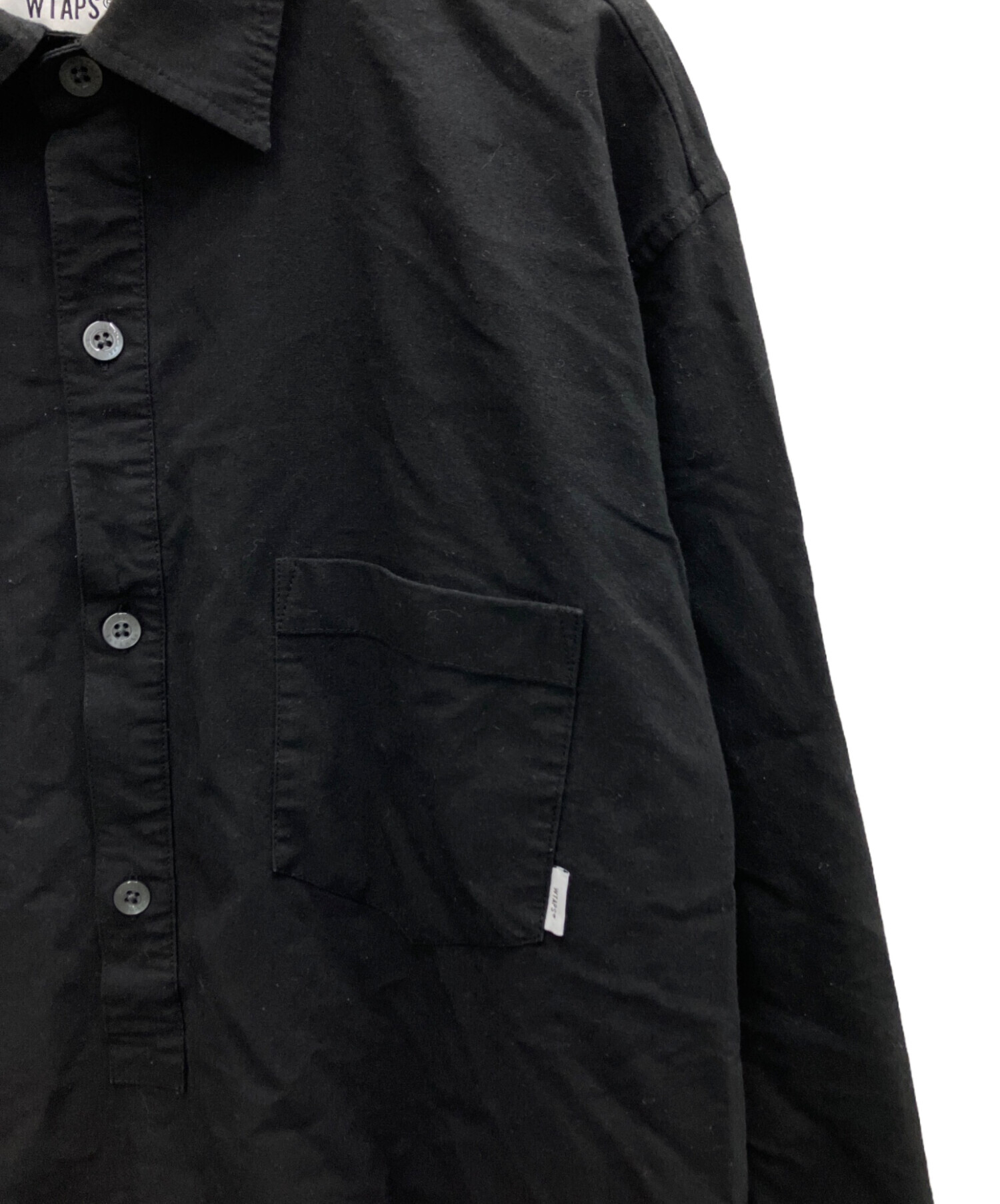 中古・古着通販】WTAPS (ダブルタップス) 長袖シャツ インディゴ