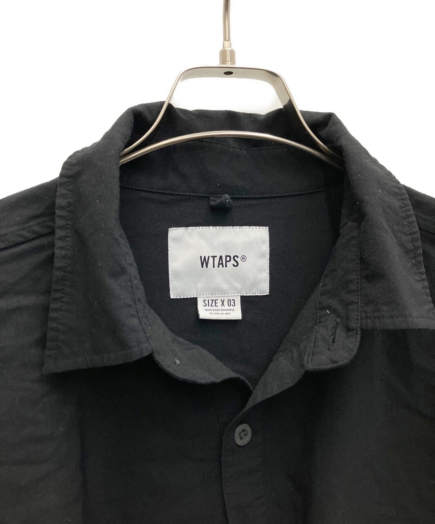 中古・古着通販】WTAPS (ダブルタップス) 長袖シャツ インディゴ
