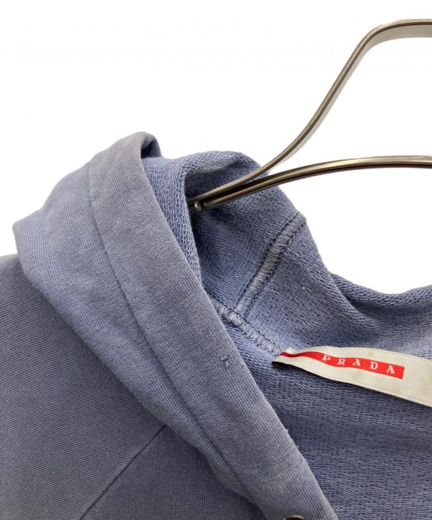 中古・古着通販】PRADA (プラダ) ジップパーカー ネイビー サイズ:XS