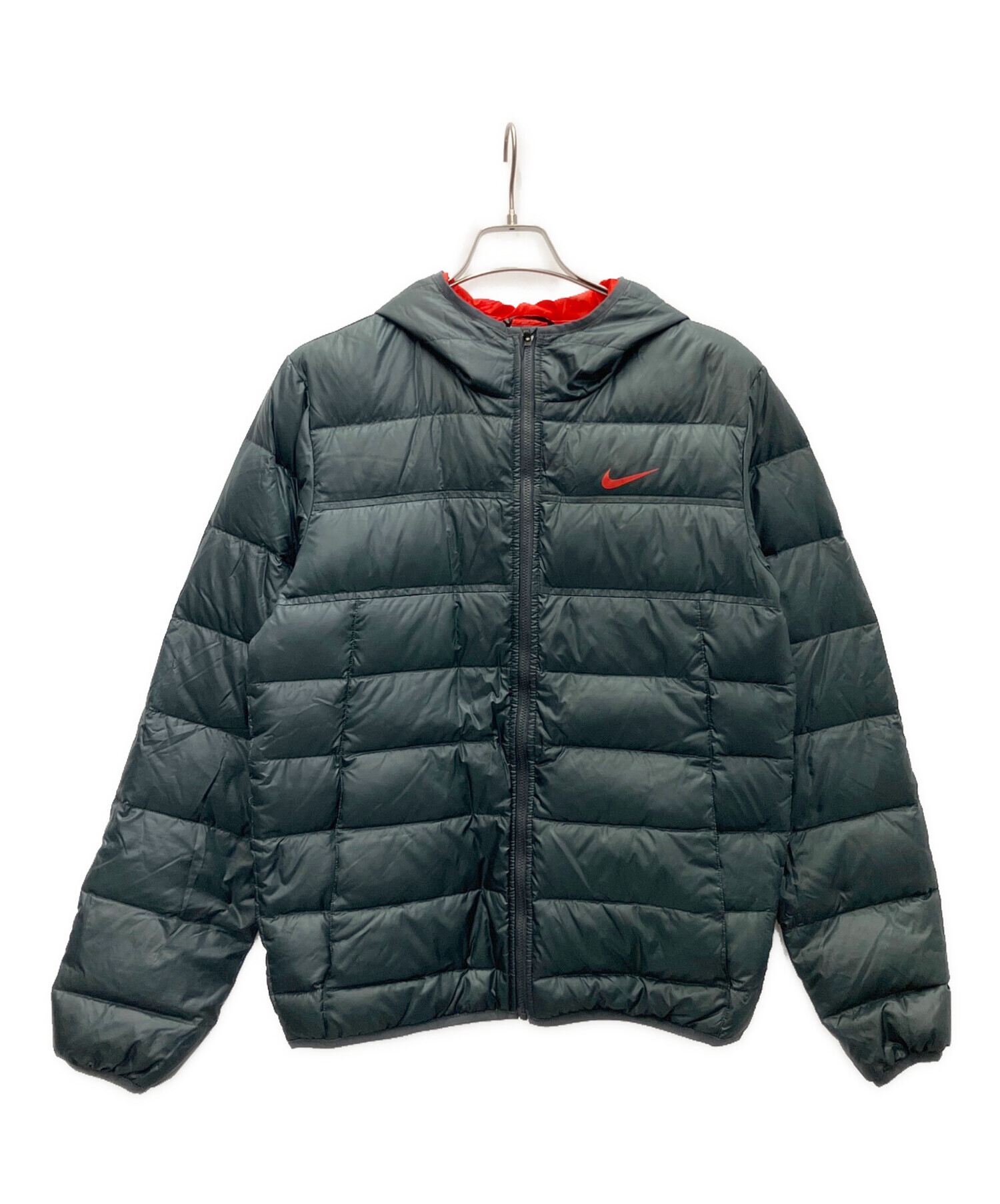 中古・古着通販】NIKE (ナイキ) ライトウェイトフーデッドダウン 