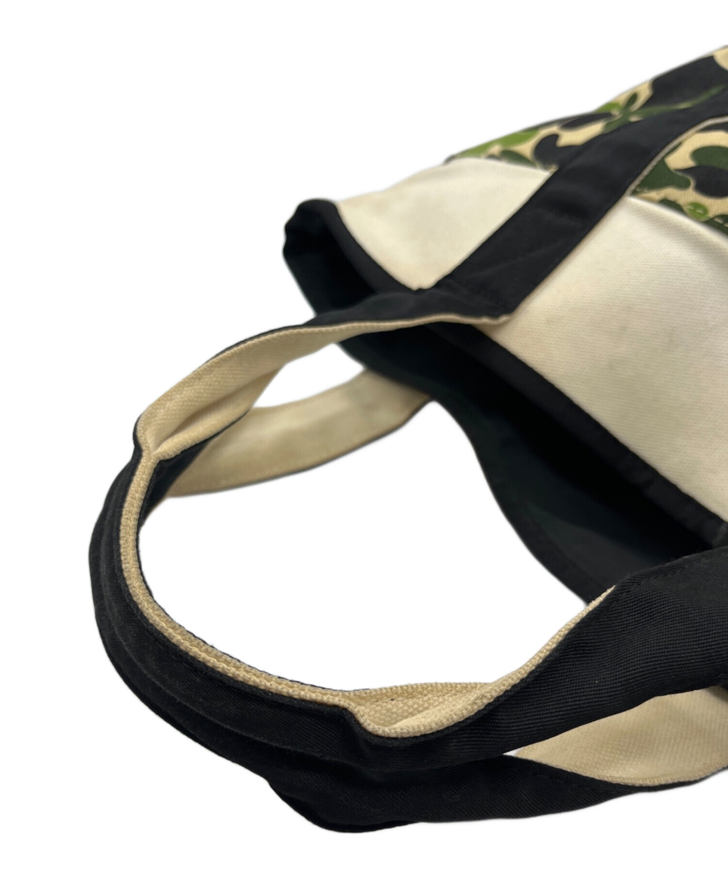 中古・古着通販】BAPE (アベイシングエイプ) トートバッグ ホワイト