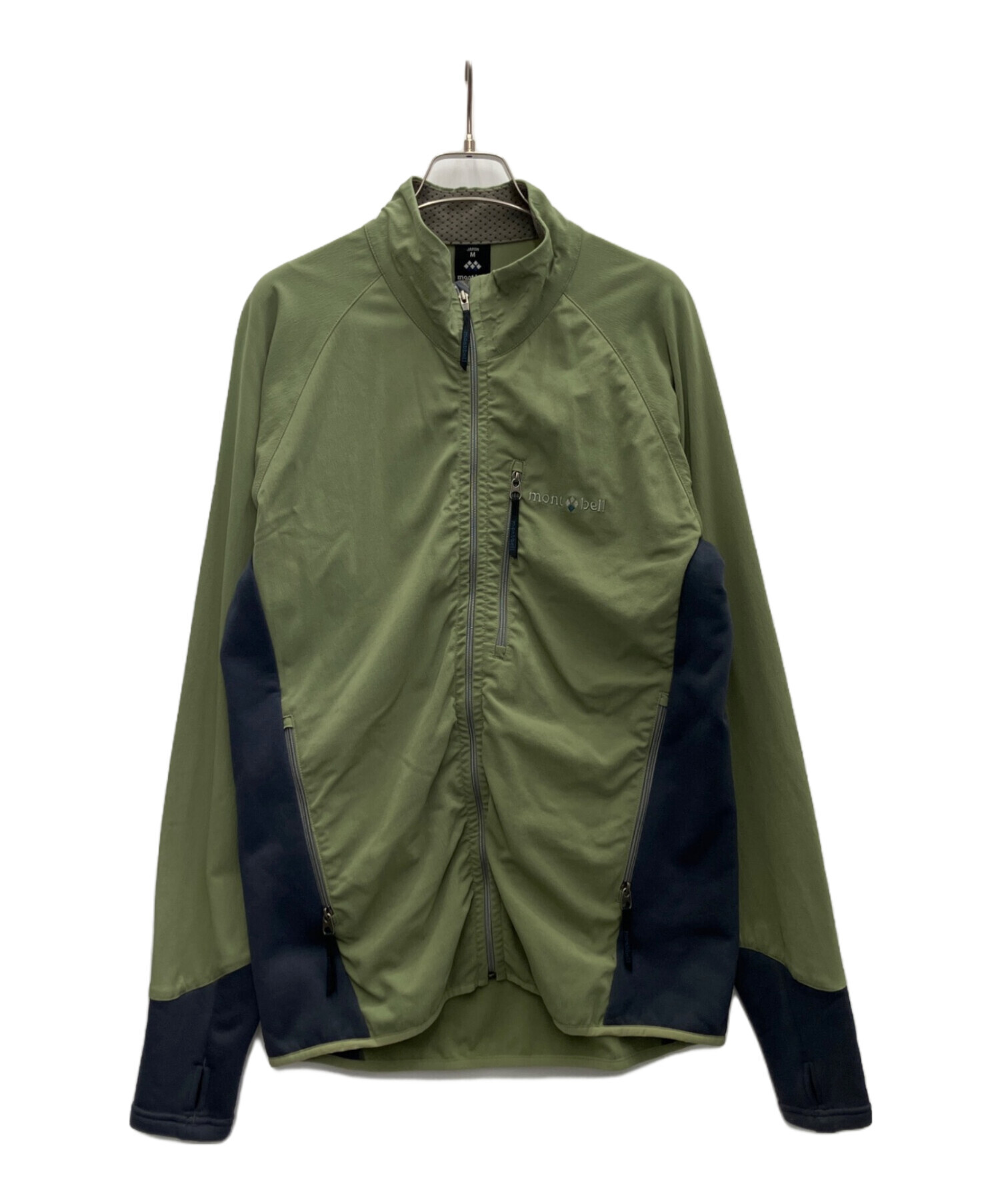 mont-bell リフレクター　ナイロンジャケット オリーブ 中古・古着通販】mont-bell (モンベル) ナイロンジャケット オリーブ