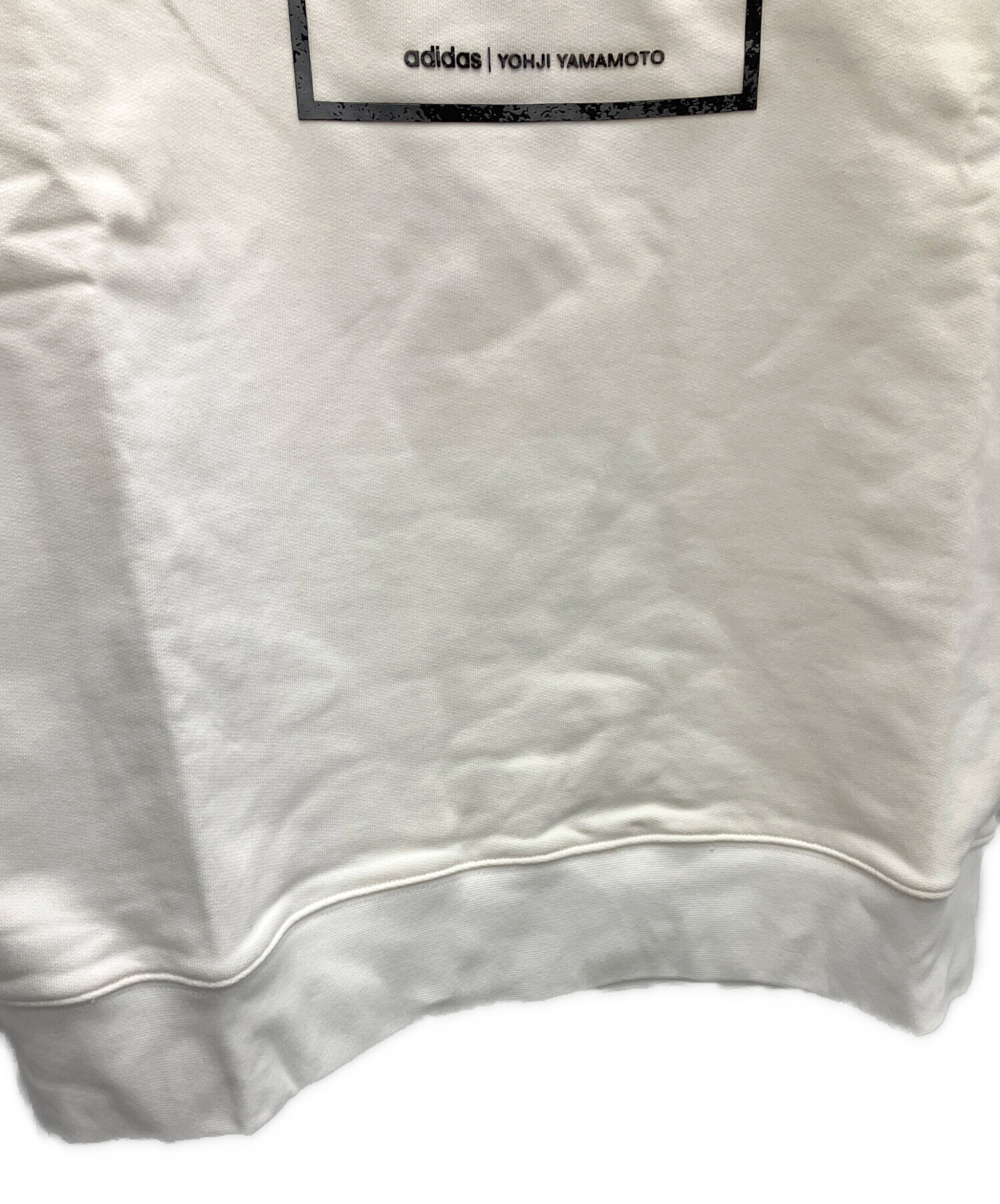 中古・古着通販】Y-3 (ワイスリー) スウェット ホワイト サイズ:L