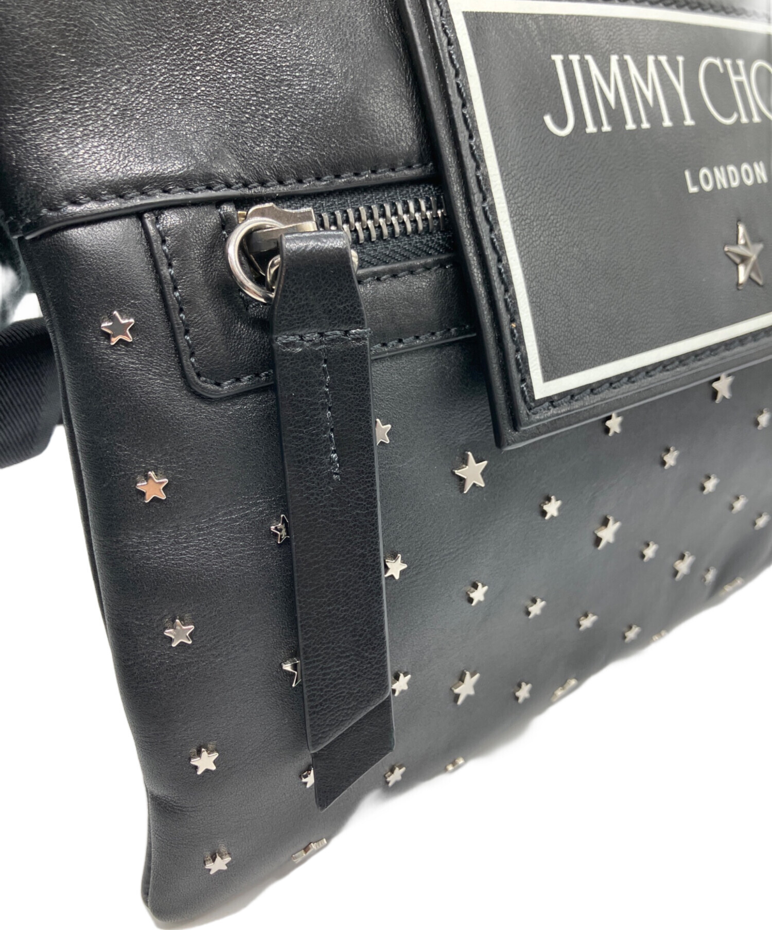 中古・古着通販】JIMMY CHOO (ジミーチュウ) ショルダーバッグ