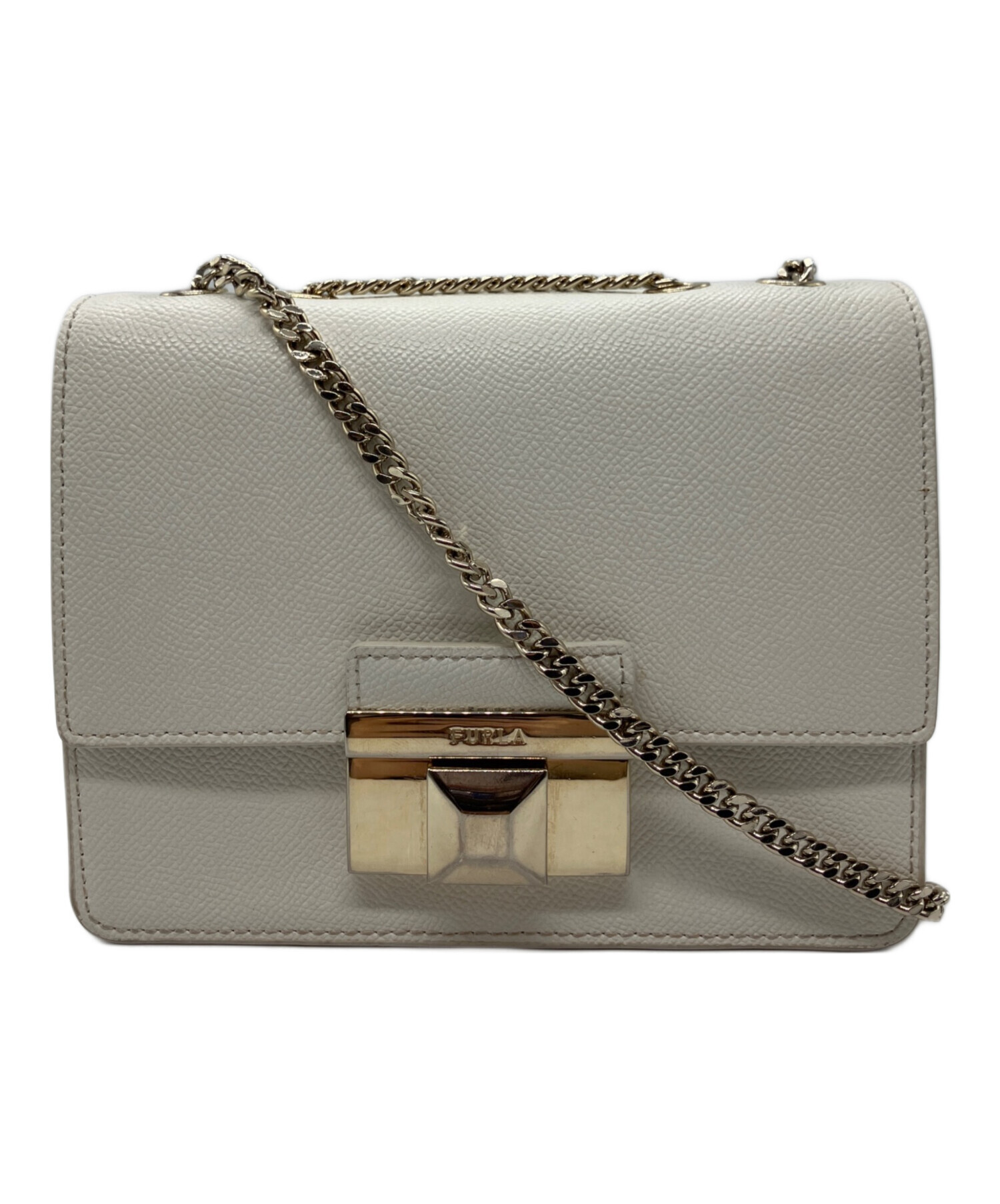 中古・古着通販】FURLA (フルラ) バッグ ホワイト｜ブランド・古着通販 