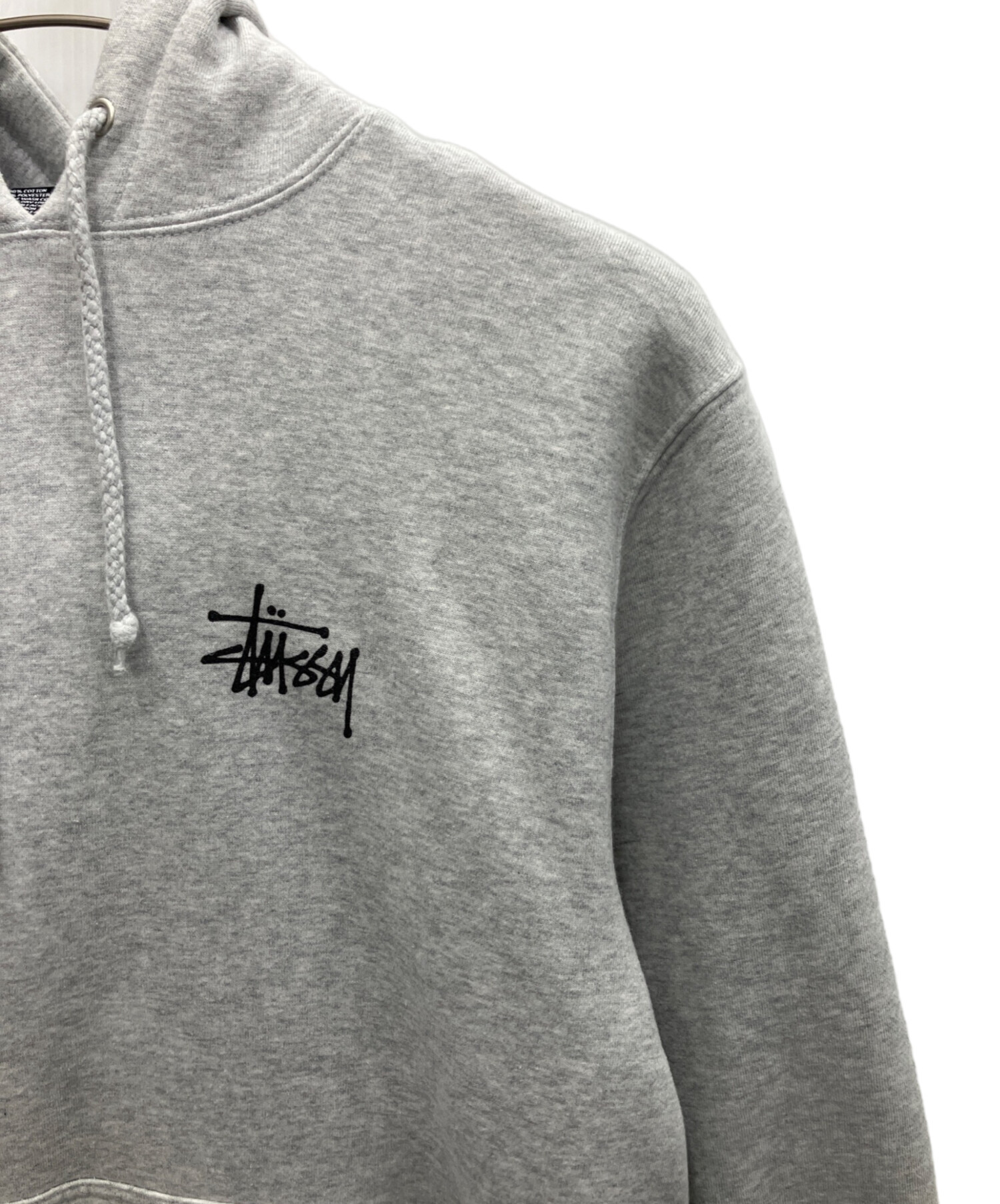 中古・古着通販】stussy (ステューシー) パーカー グレー サイズ:M 中古・古着通販】stussy (ステューシー) パーカー グレー サイズ:M