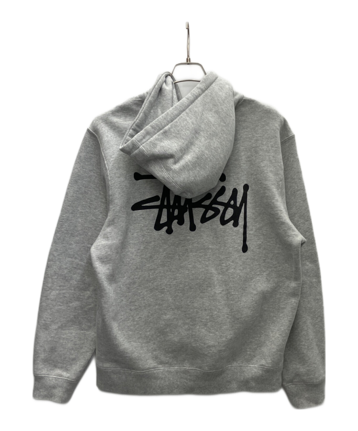中古・古着通販】stussy (ステューシー) パーカー グレー サイズ:M