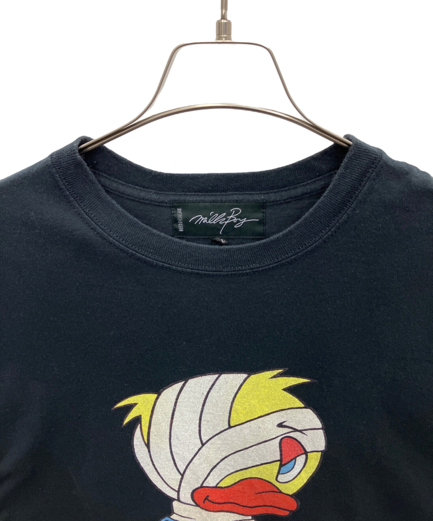 【1993年US製】MILK skateboard ミルク Ｔシャツ ビンテージ 中古・古着通販】MILK BOY (ミルクボーイ) 半袖Tシャツ ブラック