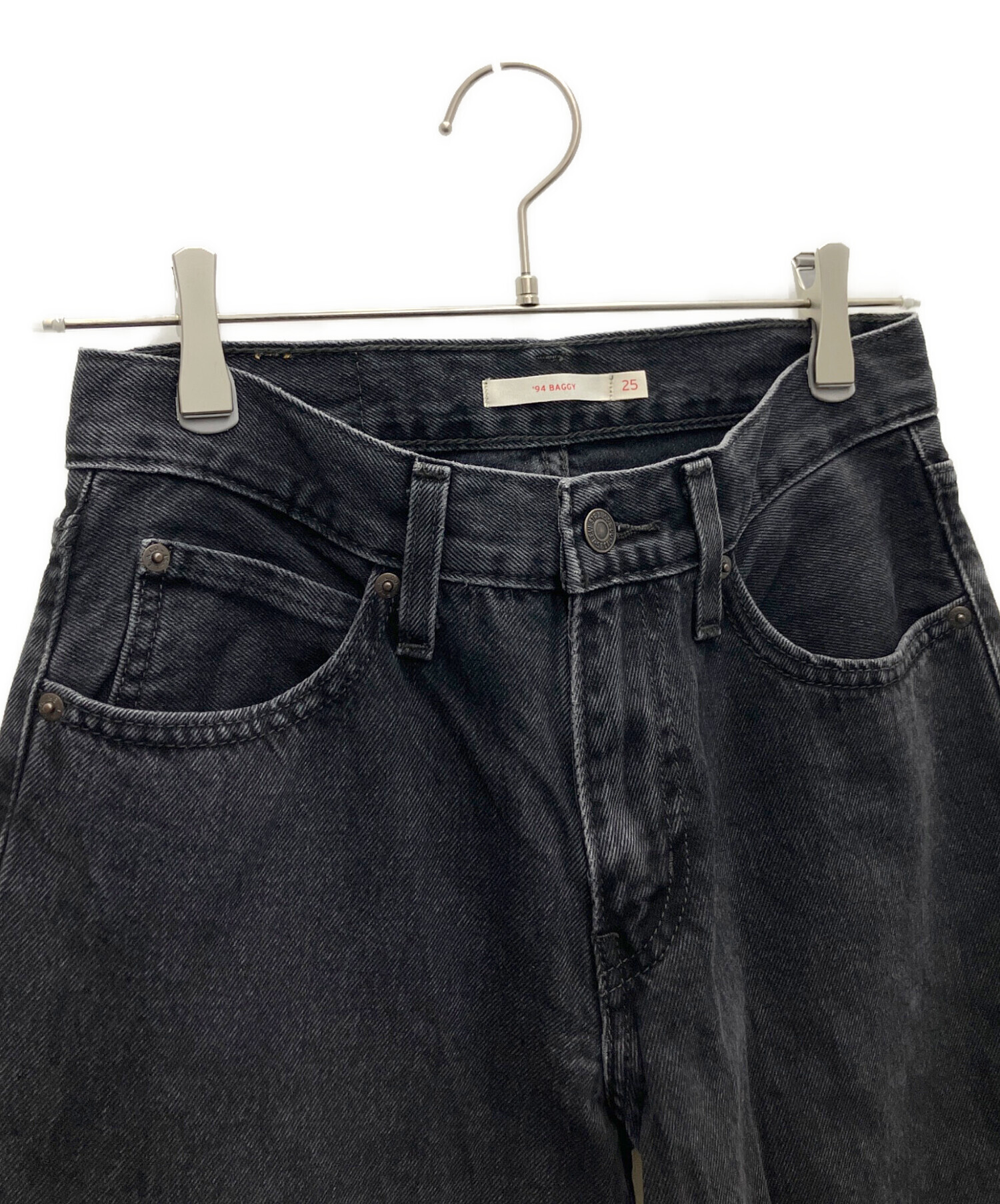 LEVI'S リーバイス デニムパンツ XL 黒 【古着】【中古】【送料無料】 中古・古着通販】LEVI'S (リーバイス) デニムパンツ ブラック サイズ