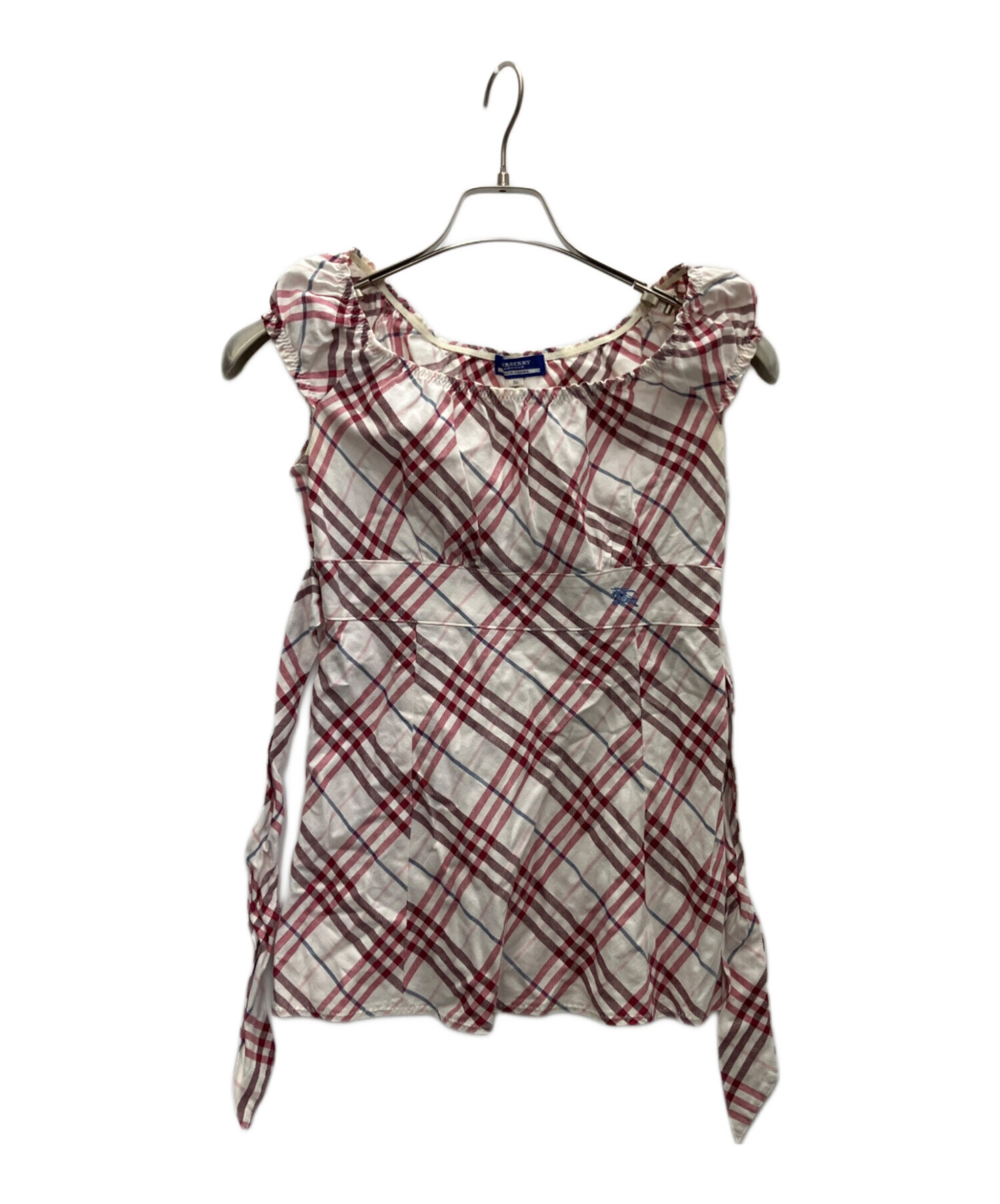 【美品】BURBERRY ブルーレーベル ノースリーブ　リボン　タンクトップ BURBERRY BLUE LABEL（タンクトップ）のフリマアイテム一覧