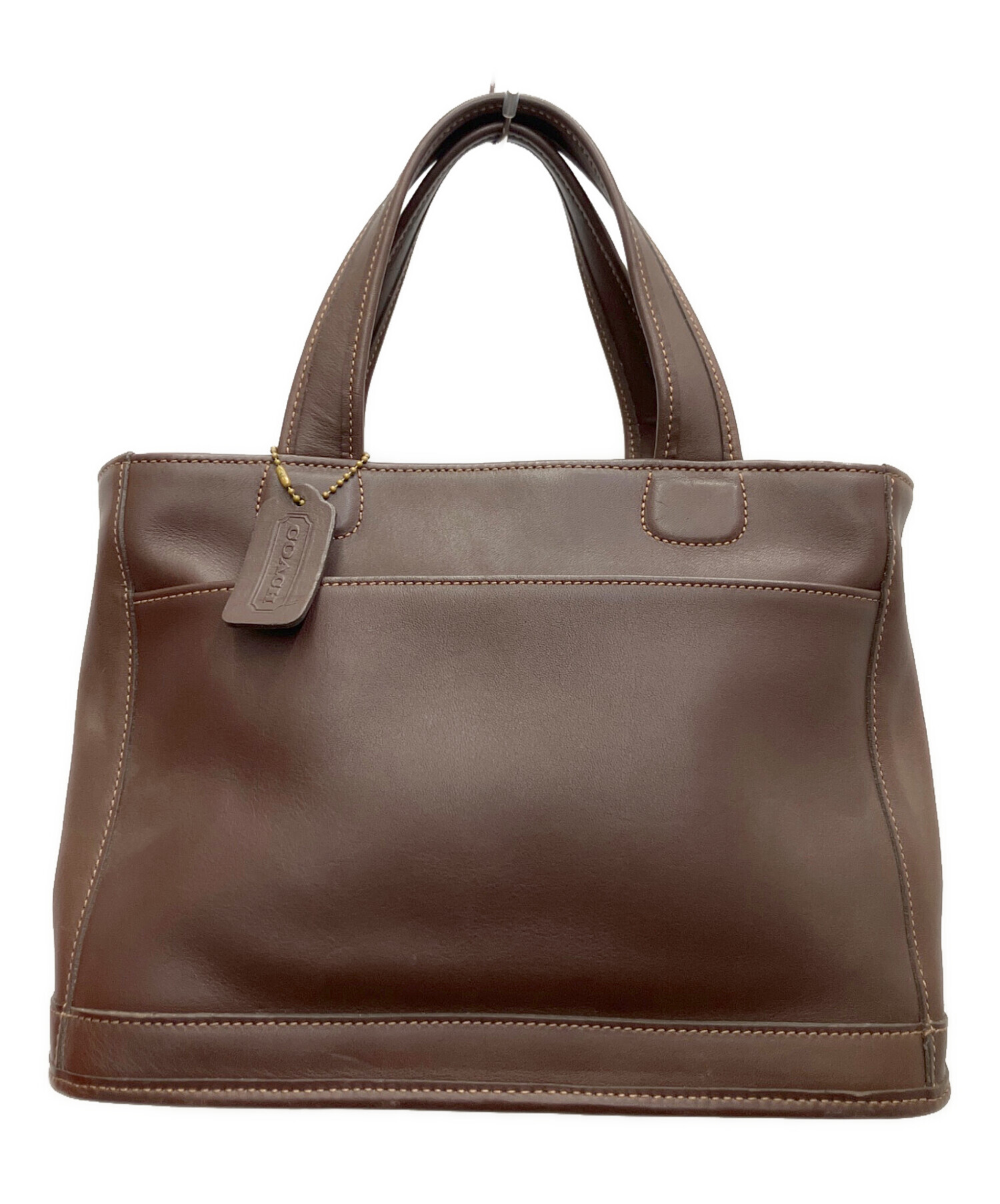 中古・古着通販】COACH (コーチ) ハンドバッグ ブラウン｜ブランド 