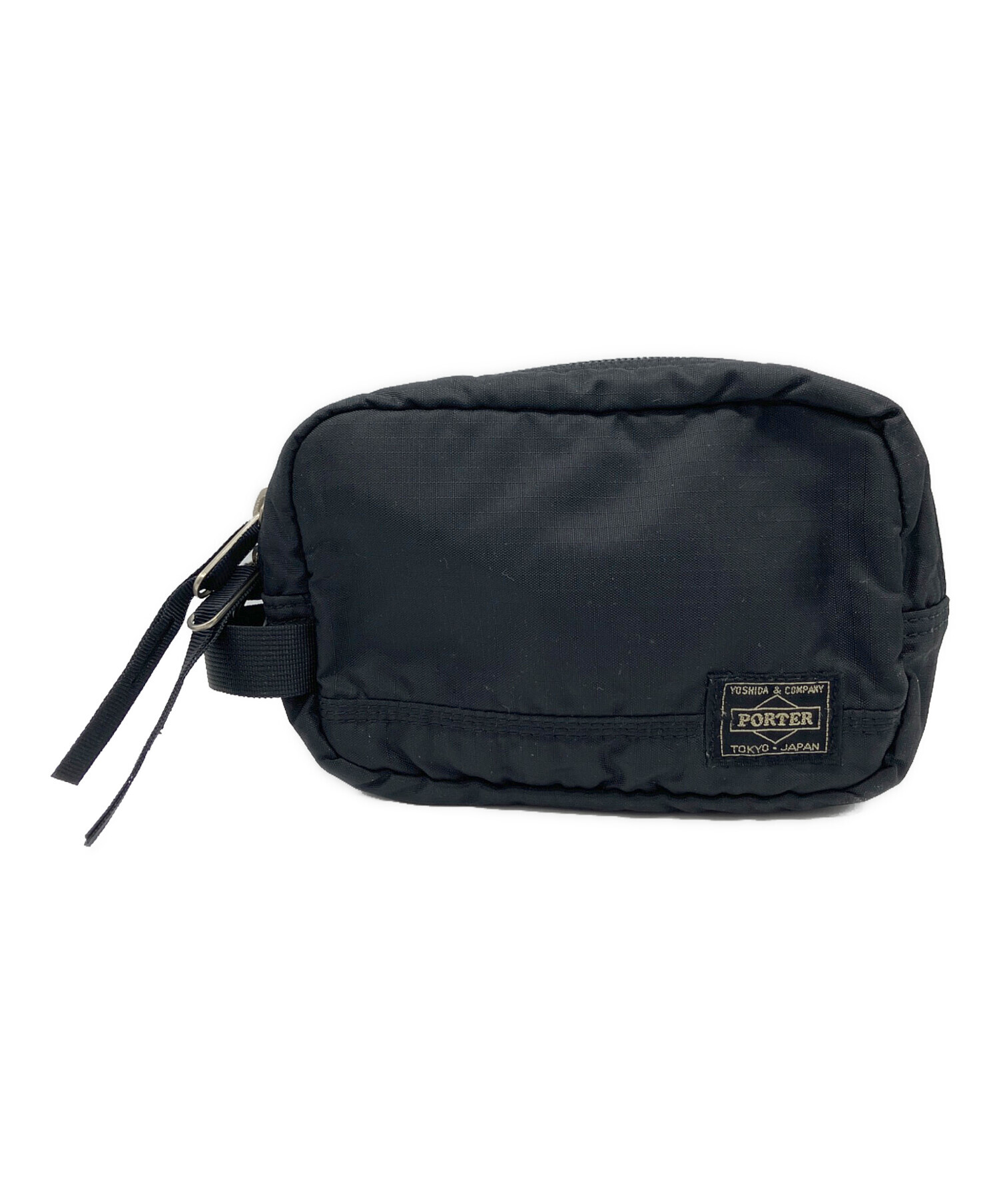中古・古着通販】PORTER (ポーター) ポーチ ブラック｜ブランド・古着 