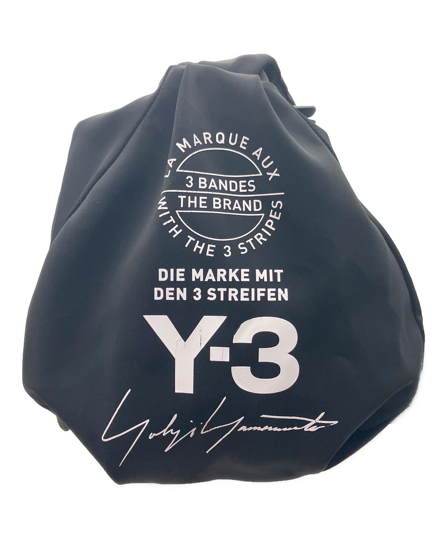Y-3 ワイスリー ショルダーバッグ  黒 【古着】【中古】【送料無料】 中古・古着通販】Y-3 (ワイスリー) ショルダーバッグ ブラック