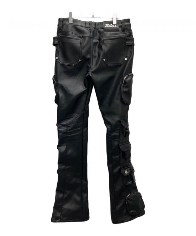 GUAPI グアピ　レザー　フレアパンツ34 完売品 1109000511819183_11_9182w.jpeg