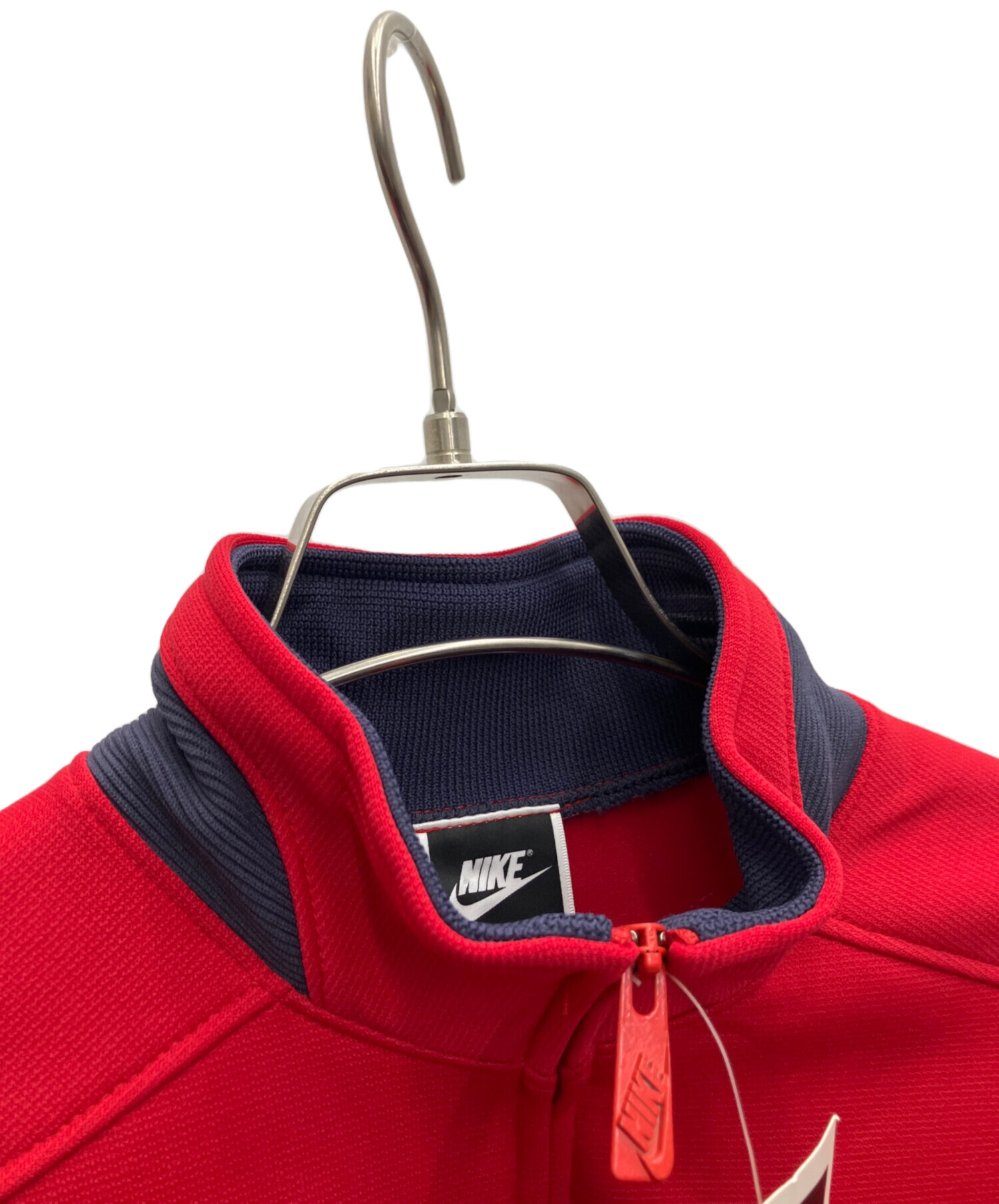 中古・古着通販】NIKE (ナイキ) トラックジャケット レッド サイズ:M