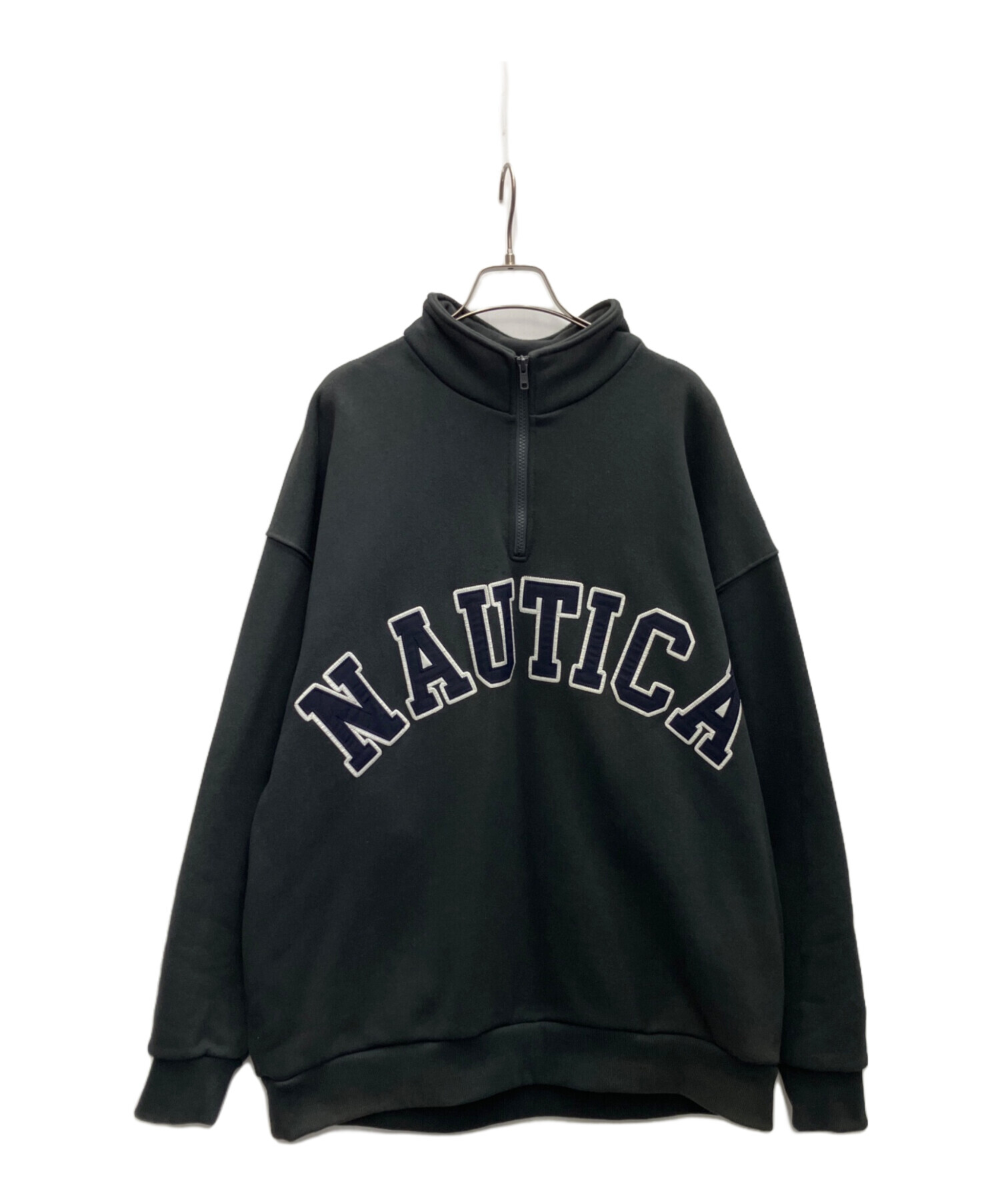 古着 ノーティカ NAUTICA ハーフジップスウェットシャツ トレーナー 