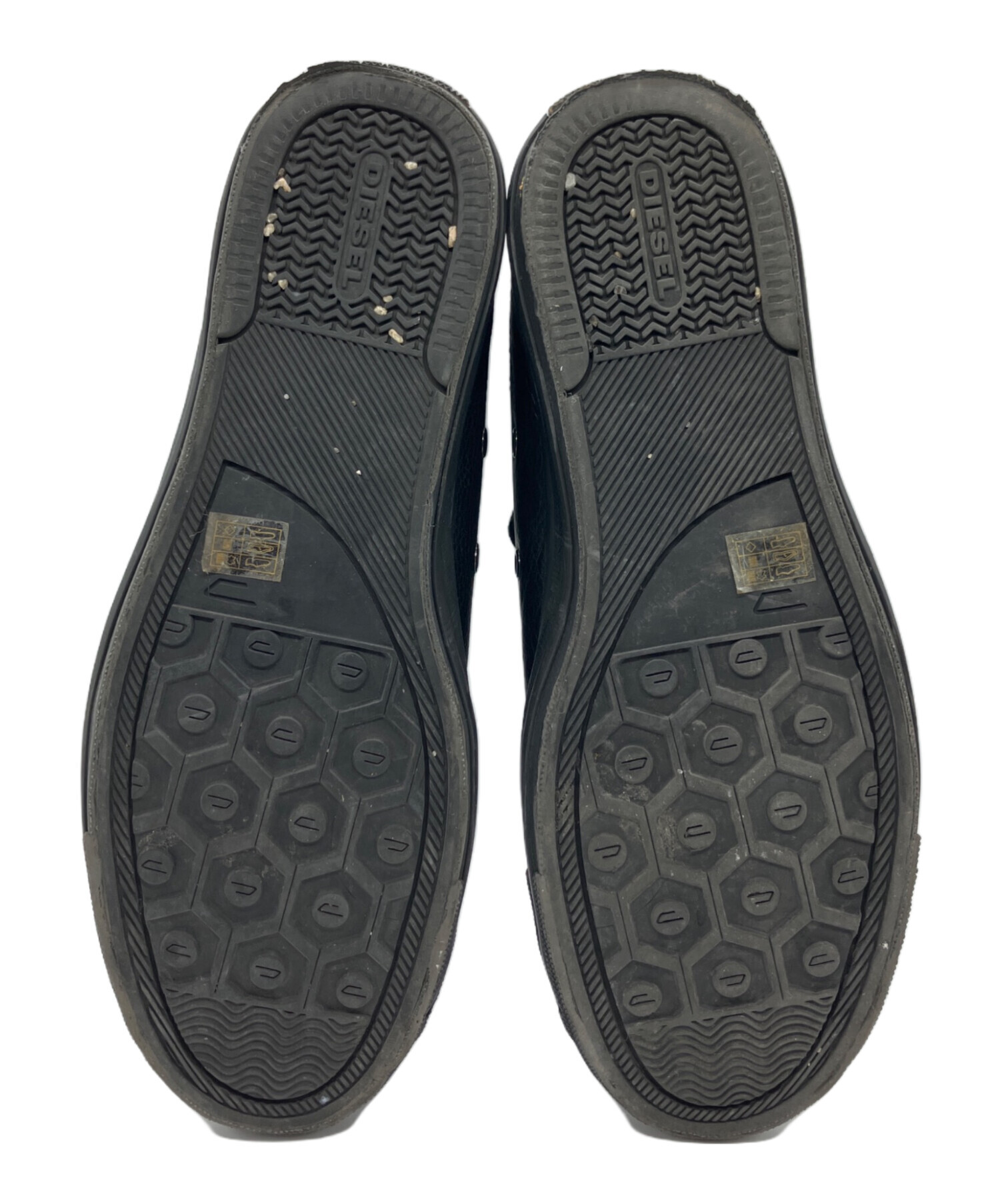 中古・古着通販】DIESEL (ディーゼル) ハイカットスニーカー ブラック