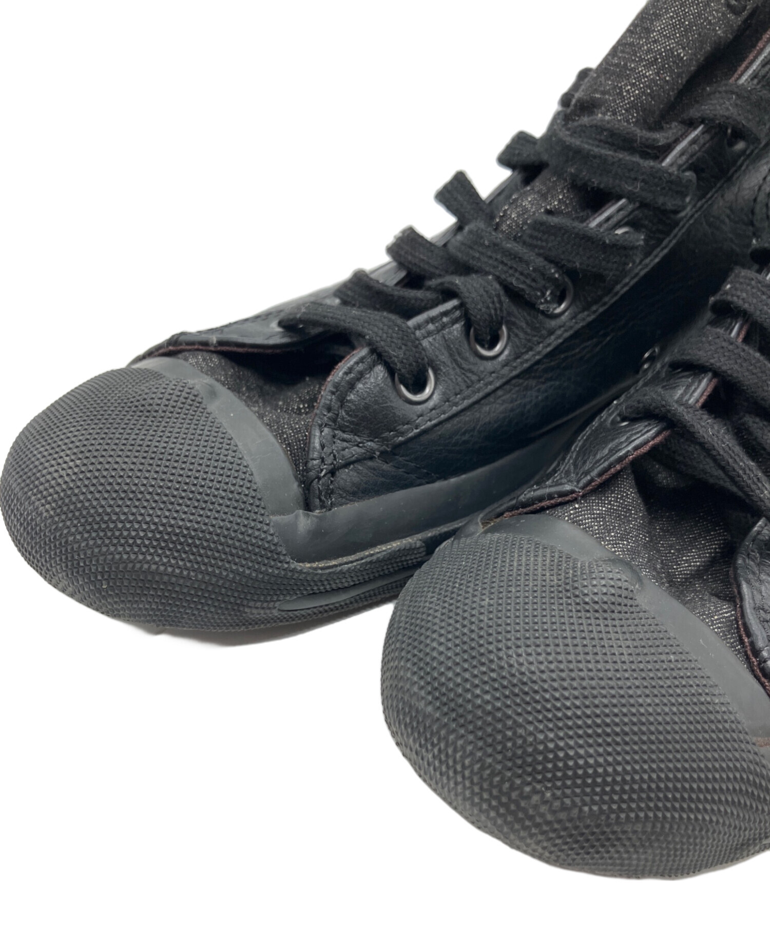 中古・古着通販】DIESEL (ディーゼル) ハイカットスニーカー ブラック