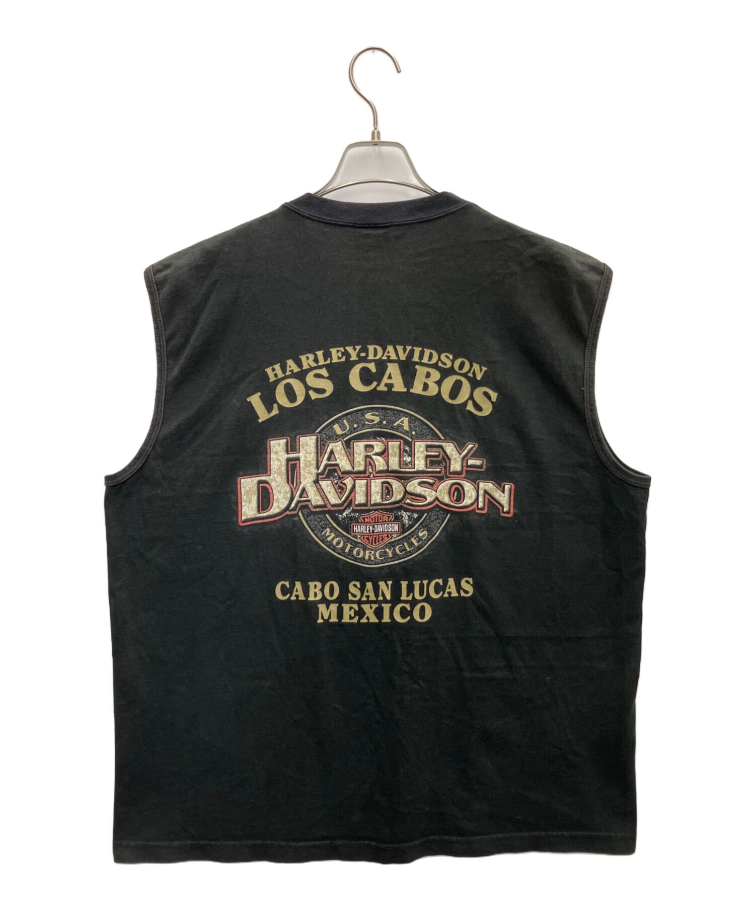 00s Harley-Davidson ノースリーブ カットオフ XL 00s Harley-Davidson ノースリーブ カットオフ XL 【公式通販】