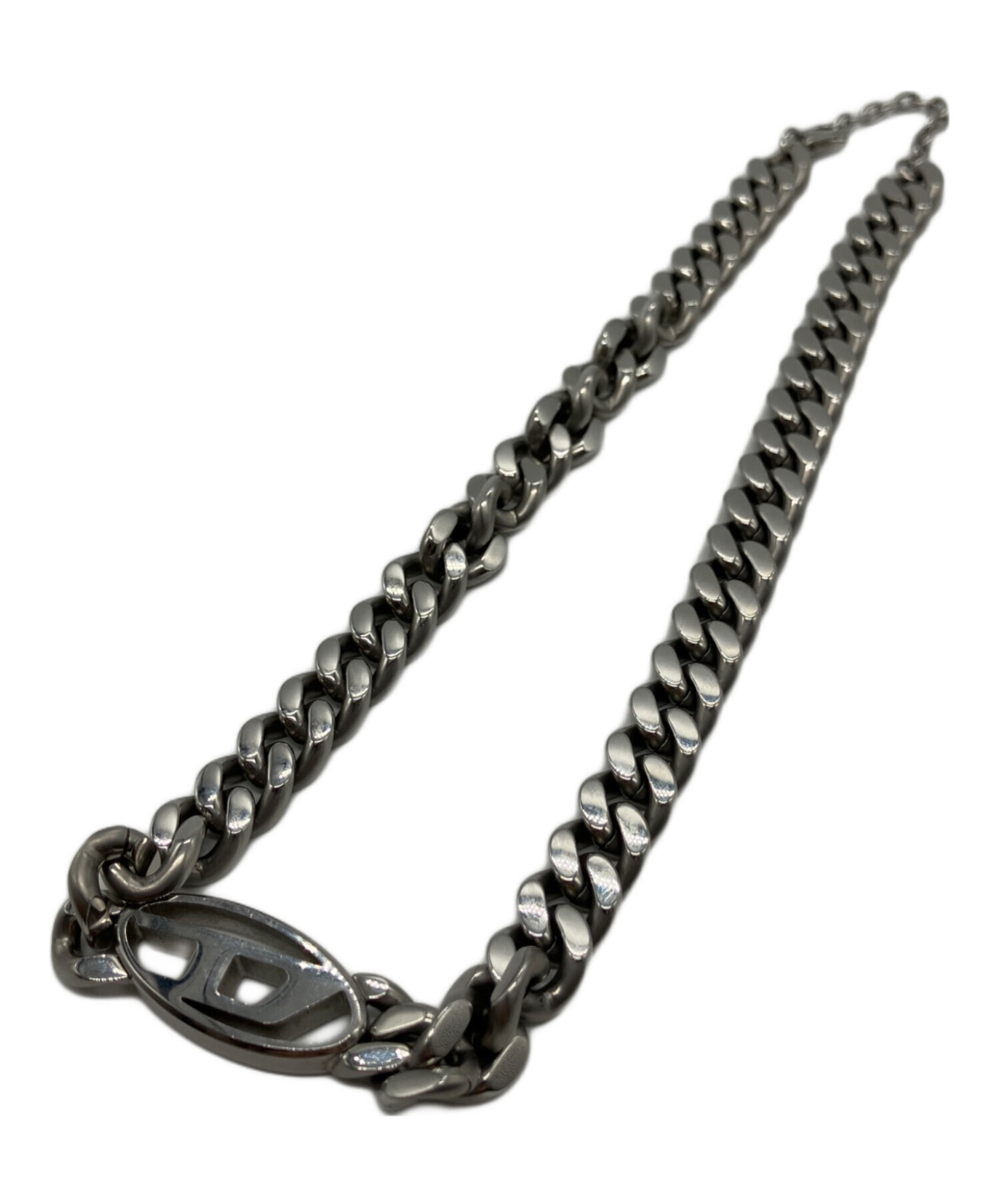 中古・古着通販】DIESEL (ディーゼル) チェーンネックレス シルバー 