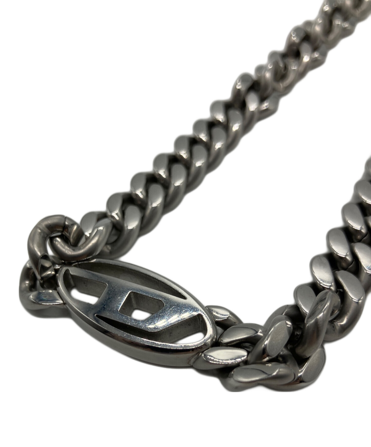 中古・古着通販】DIESEL (ディーゼル) チェーンネックレス シルバー