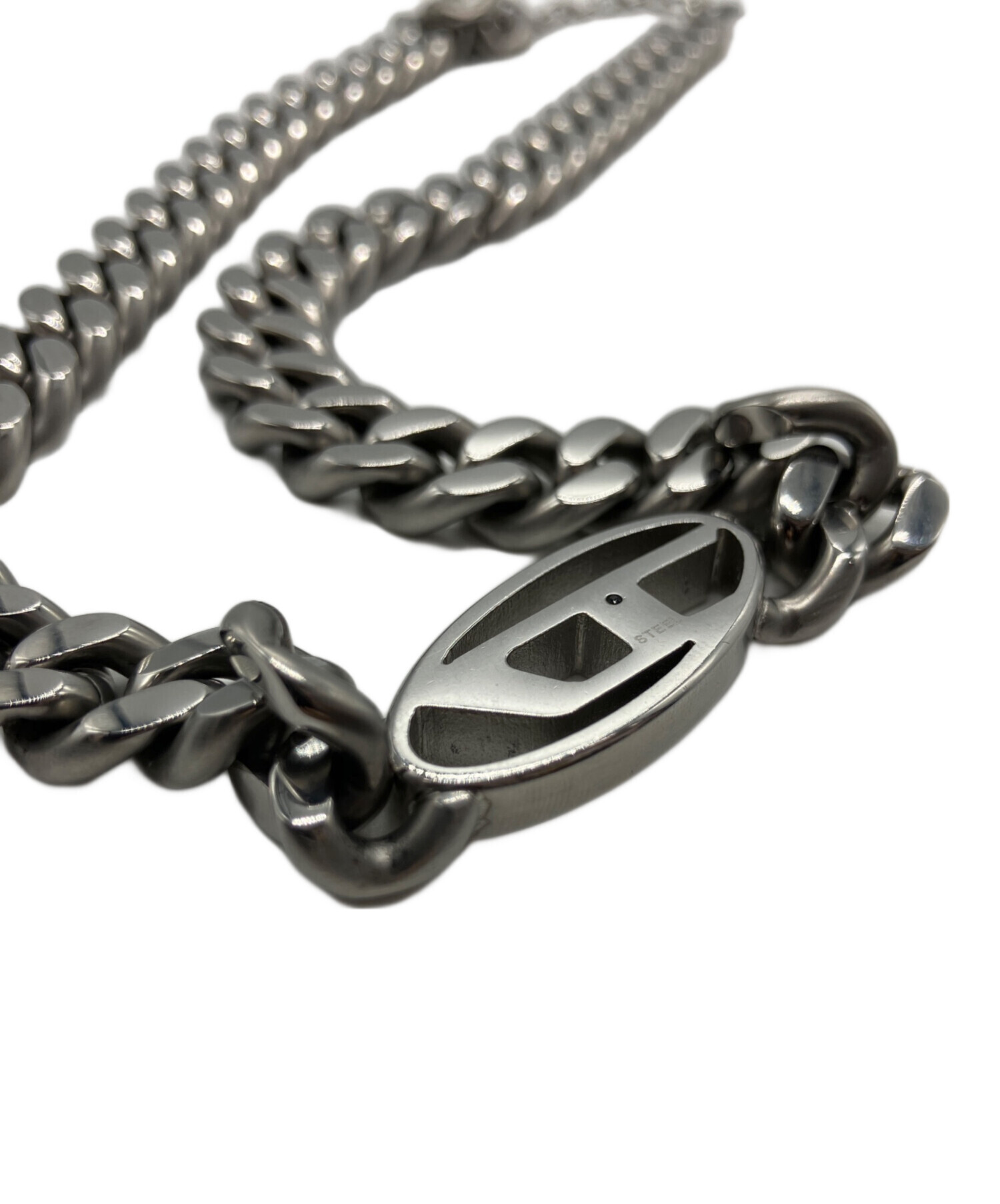 中古・古着通販】DIESEL (ディーゼル) チェーンネックレス シルバー