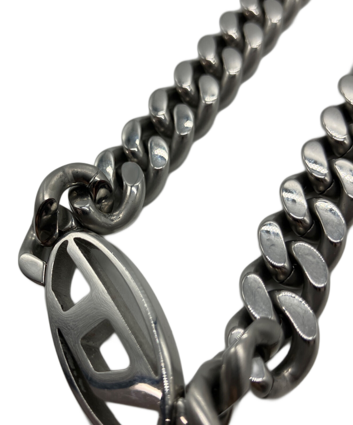 中古・古着通販】DIESEL (ディーゼル) チェーンネックレス シルバー