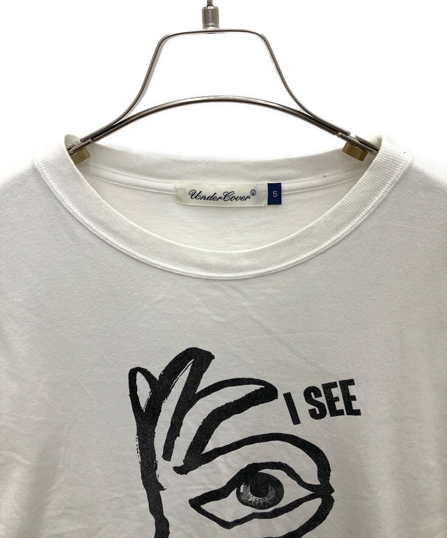 UNDER COVER アンダーカバー Tシャツ・カットソー S 白 【古着】【中古】【送料無料】 UNDERCOVER - UNDER COVER アンダーカバー Tシャツ・カットソー M 白