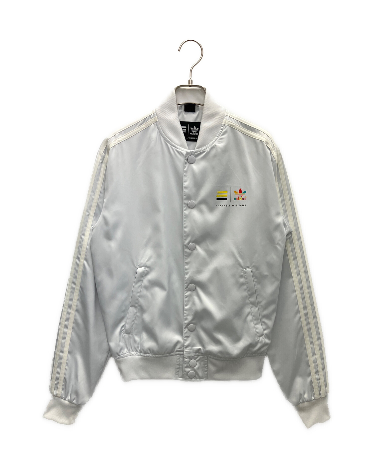 中古・古着通販】adidas (アディダス) ジャケット ホワイト サイズ:M