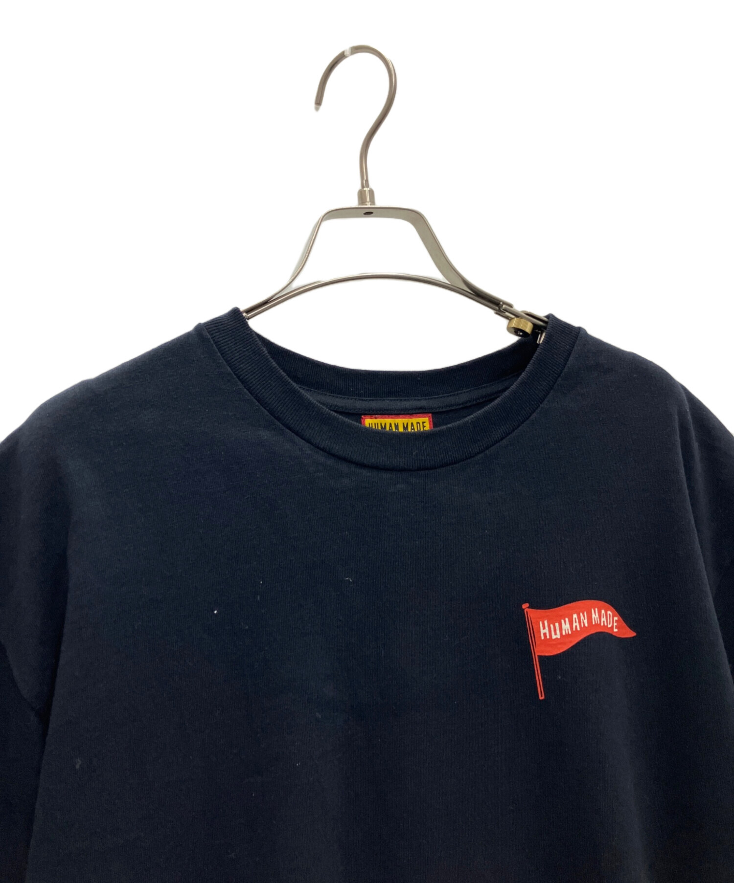 中古・古着通販】HUMAN MADE (ヒューマンメイド) 半袖Tシャツ ネイビー